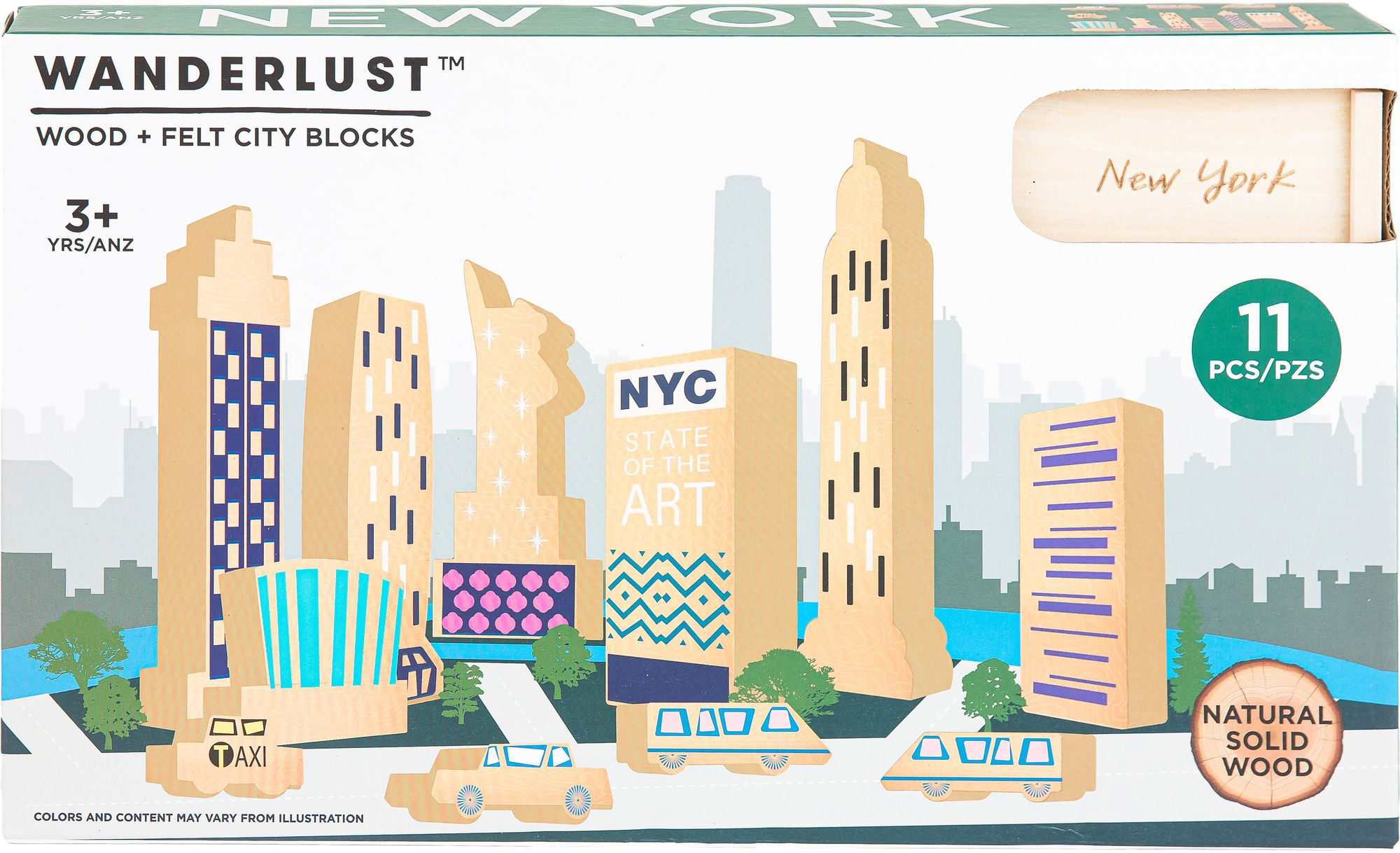 Alternative view of City Blocks Wanderlust New York City