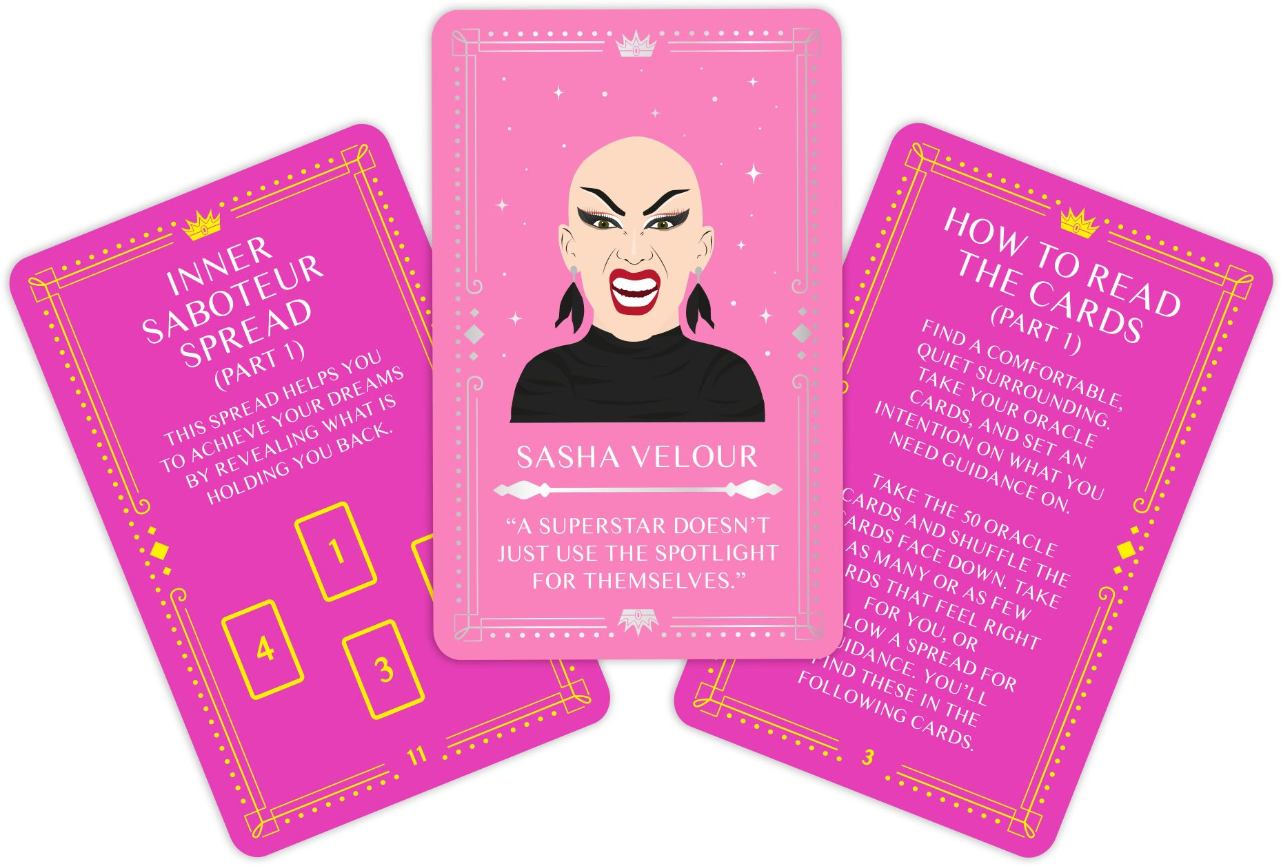Alternative view of Drag Queen Oracles Card Pack