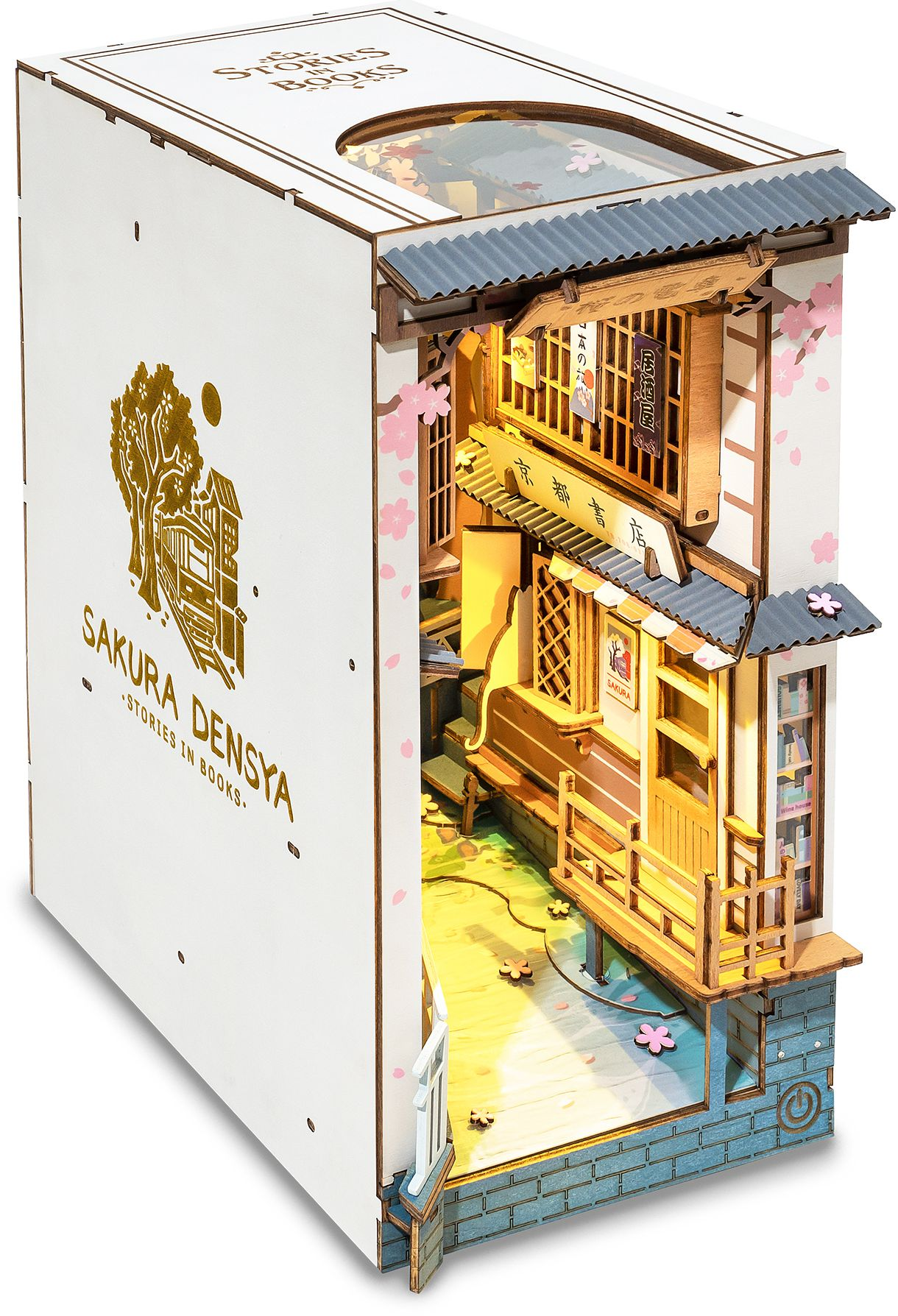 DIY Miniature Bookend: Sakura Tram - Image 9