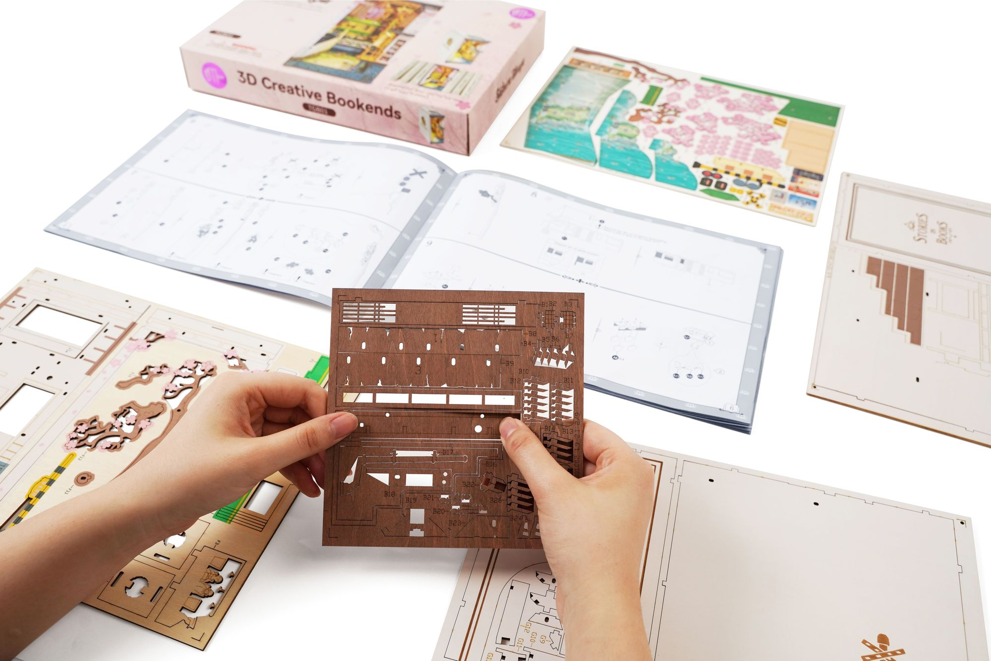DIY Miniature Bookend: Sakura Tram - Image 13