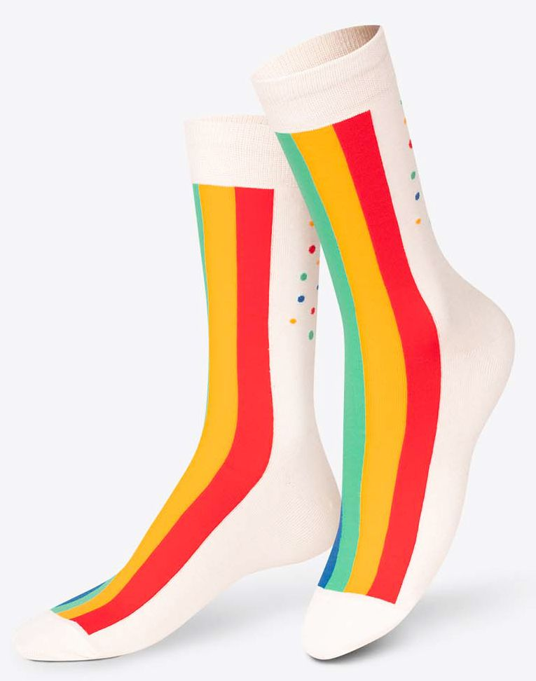 Alternative view of Rainbow Cake Socks