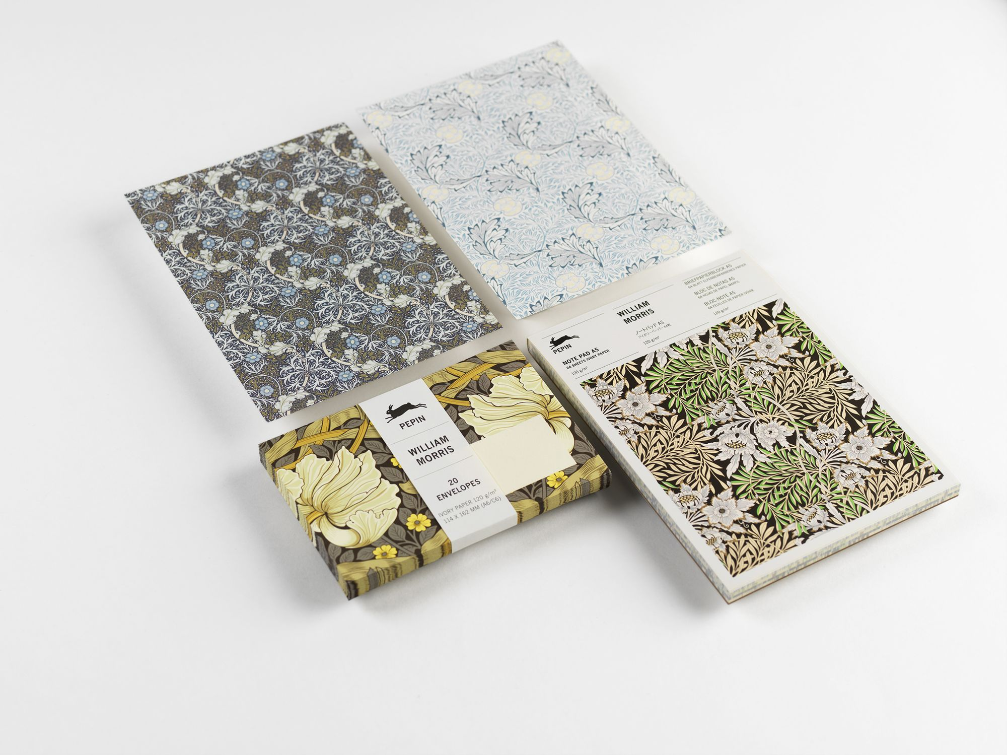 Alternative view of William Morris A5 Note Pad