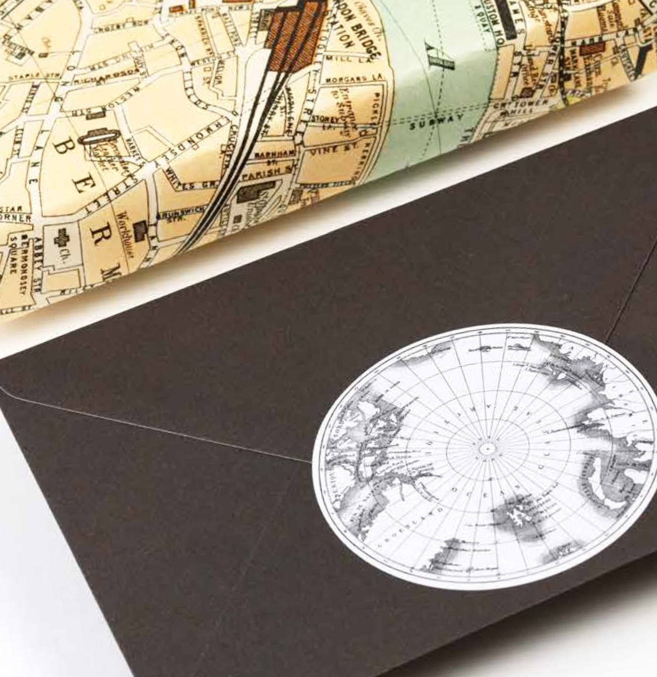 Historical Maps Label, Sticker & Tape Book - Image 5