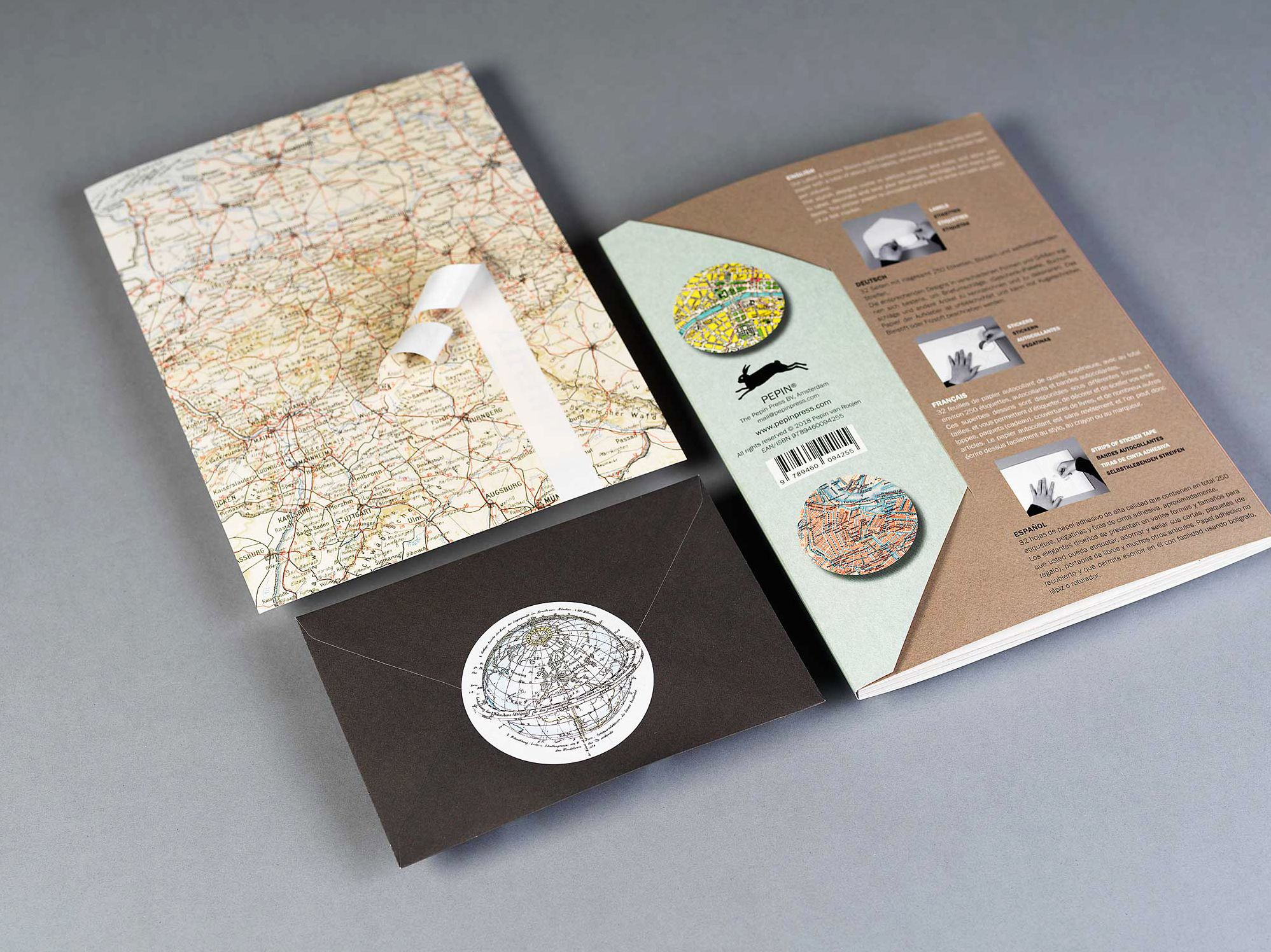 Historical Maps Label, Sticker & Tape Book - Image 4