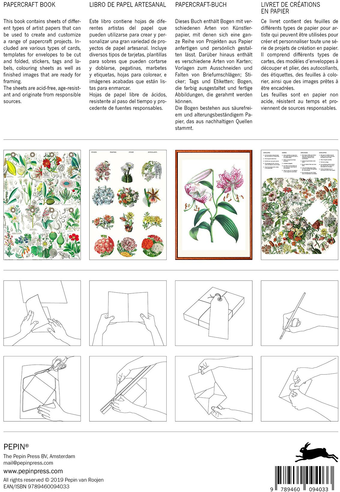 Flowers Papercraft Book - Image 4