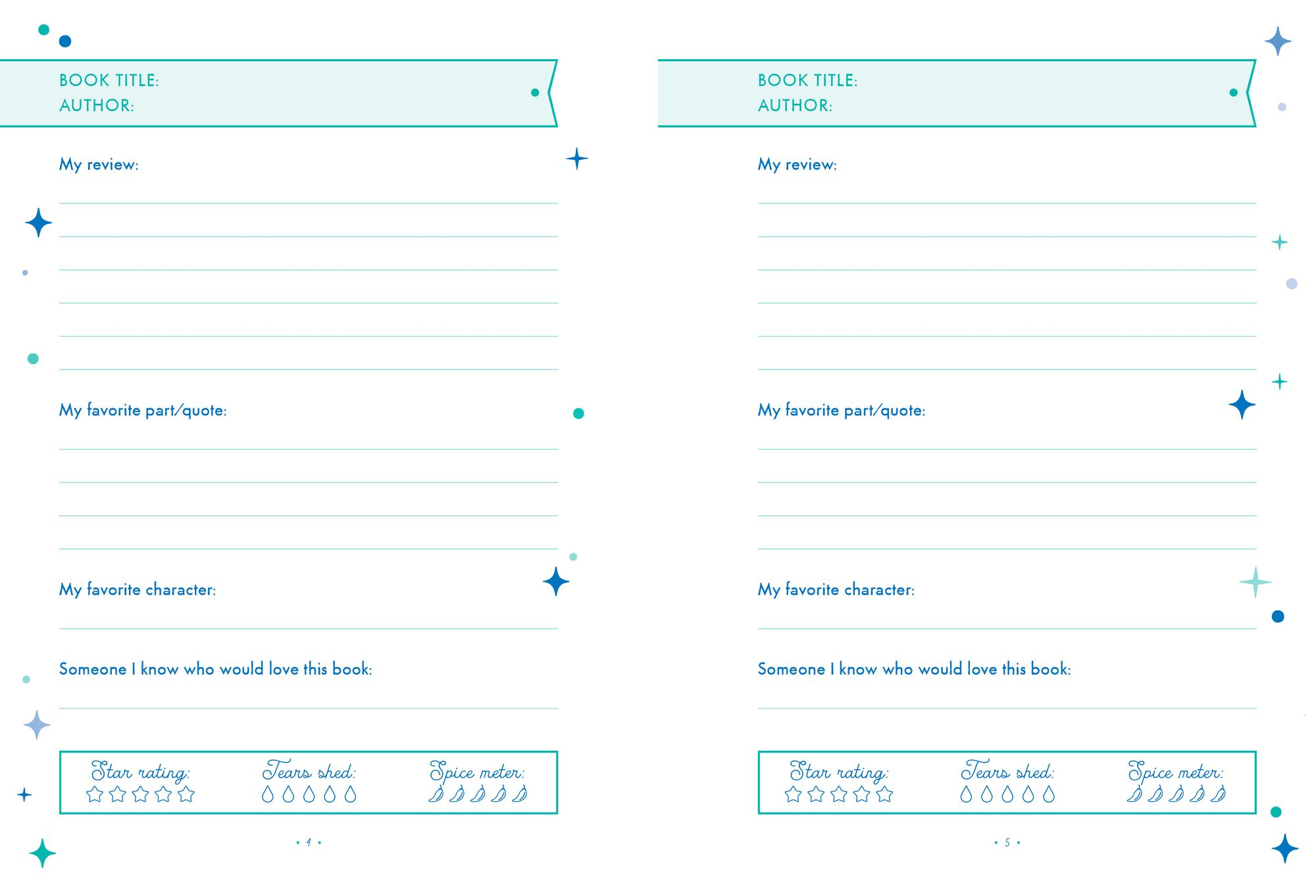 My #BookTok Reading Journal: Track and Review Your Favorite Reads - Image 4