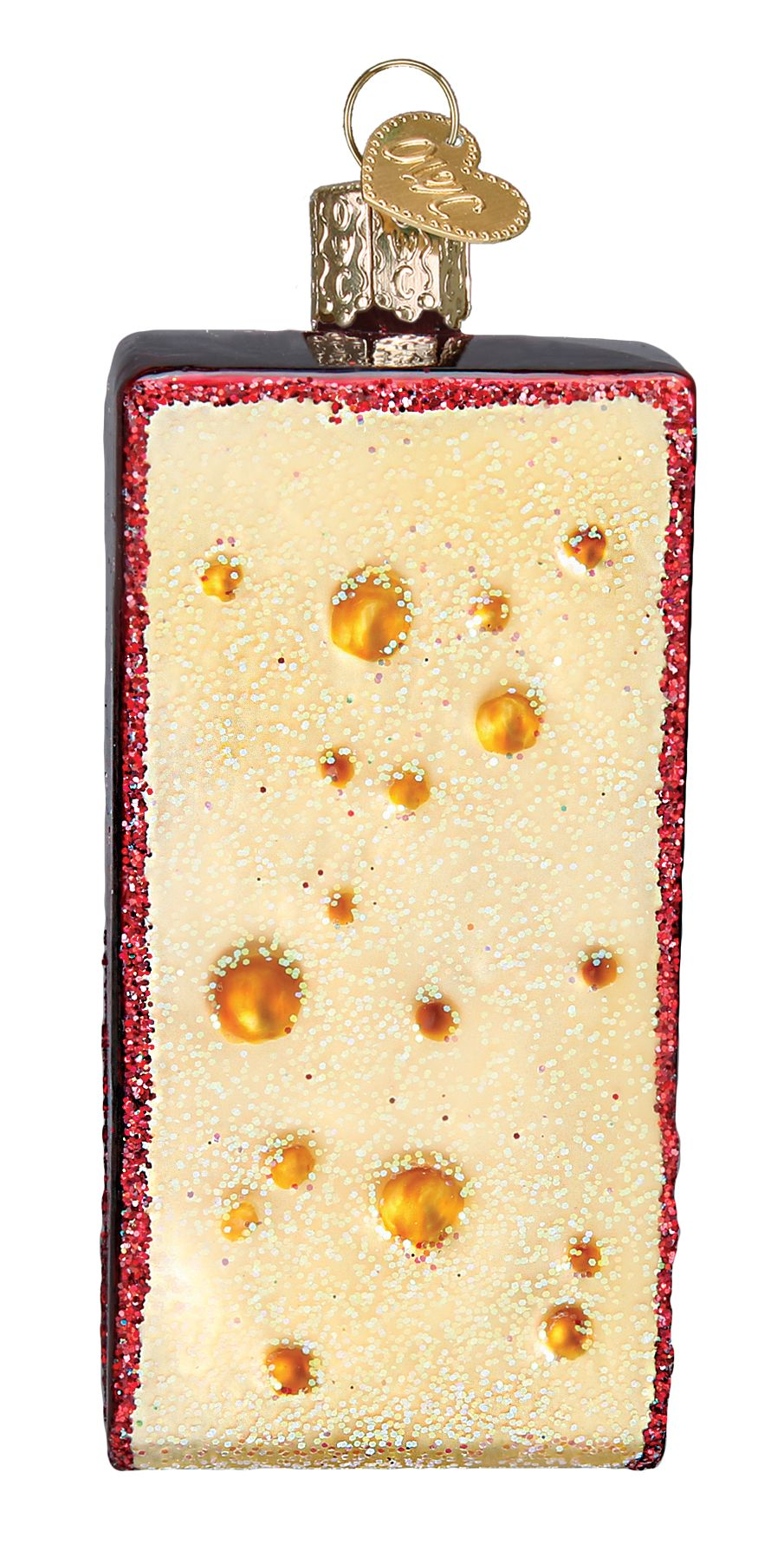 Alternative view of Cheese Wedge Ornament