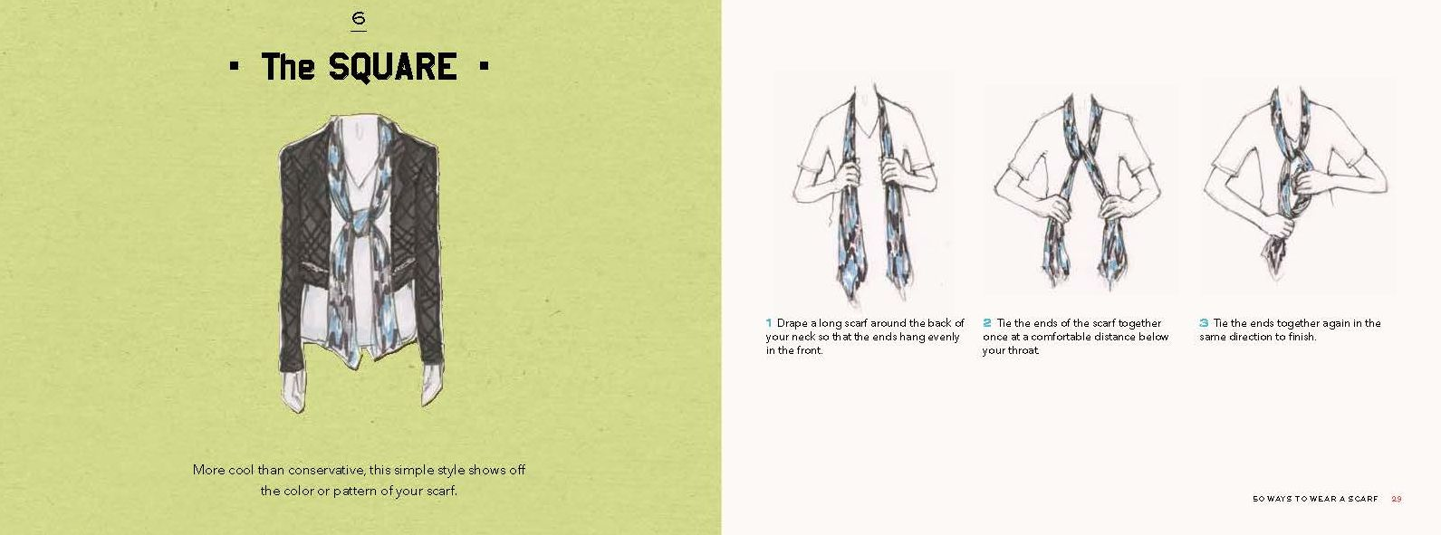 Alternative view of 50 Ways to Wear a Scarf: (Fashion Books, Fall and Winter Fashion Books, Scarf Fashion Books)