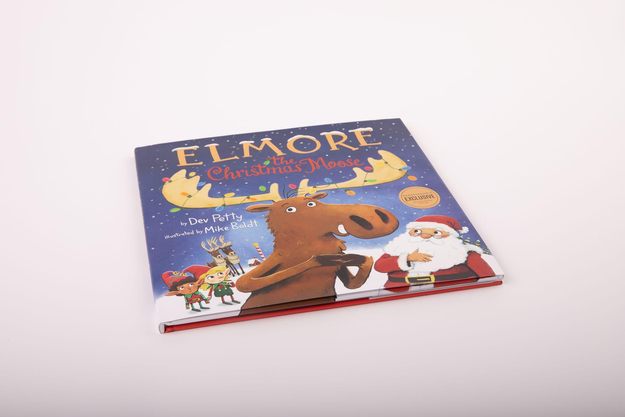 Alternative view of Elmore the Christmas Moose (B&N Exclusive Edition)