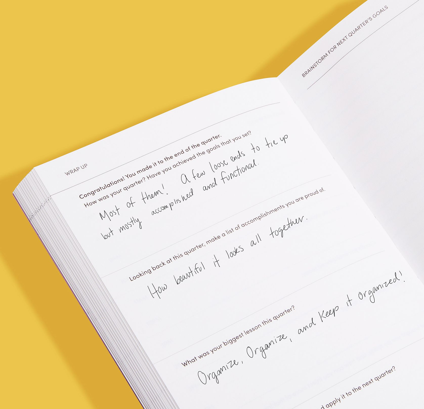 Poketo Quarterly Goal Planner - Image 8
