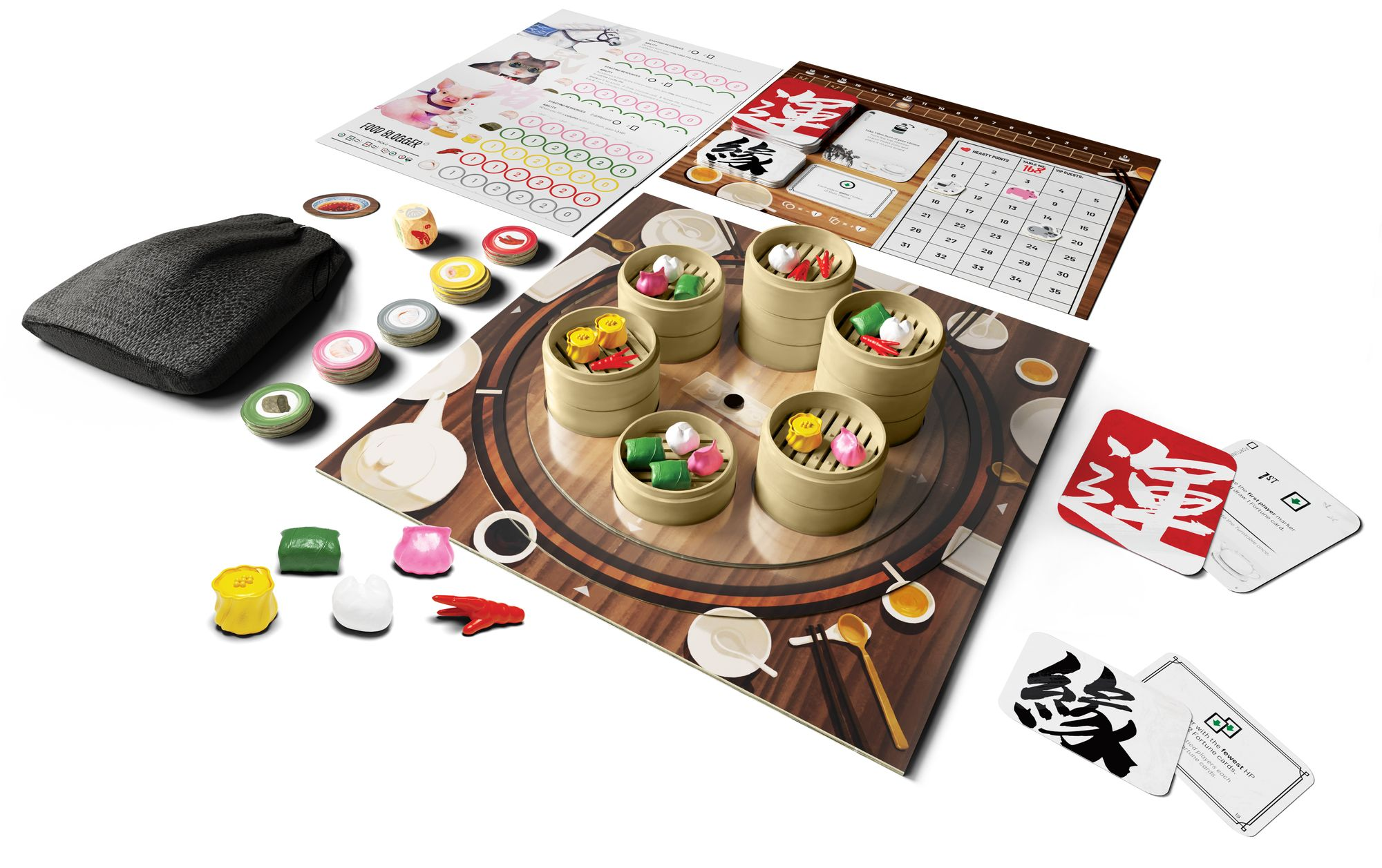 Alternative view of Steam Up A Feast of Dim Sum (B&N Exclusive Edition) (2023 B&N Game of the Year) by Pauline Kong, Haymen Lee and Marie Wong