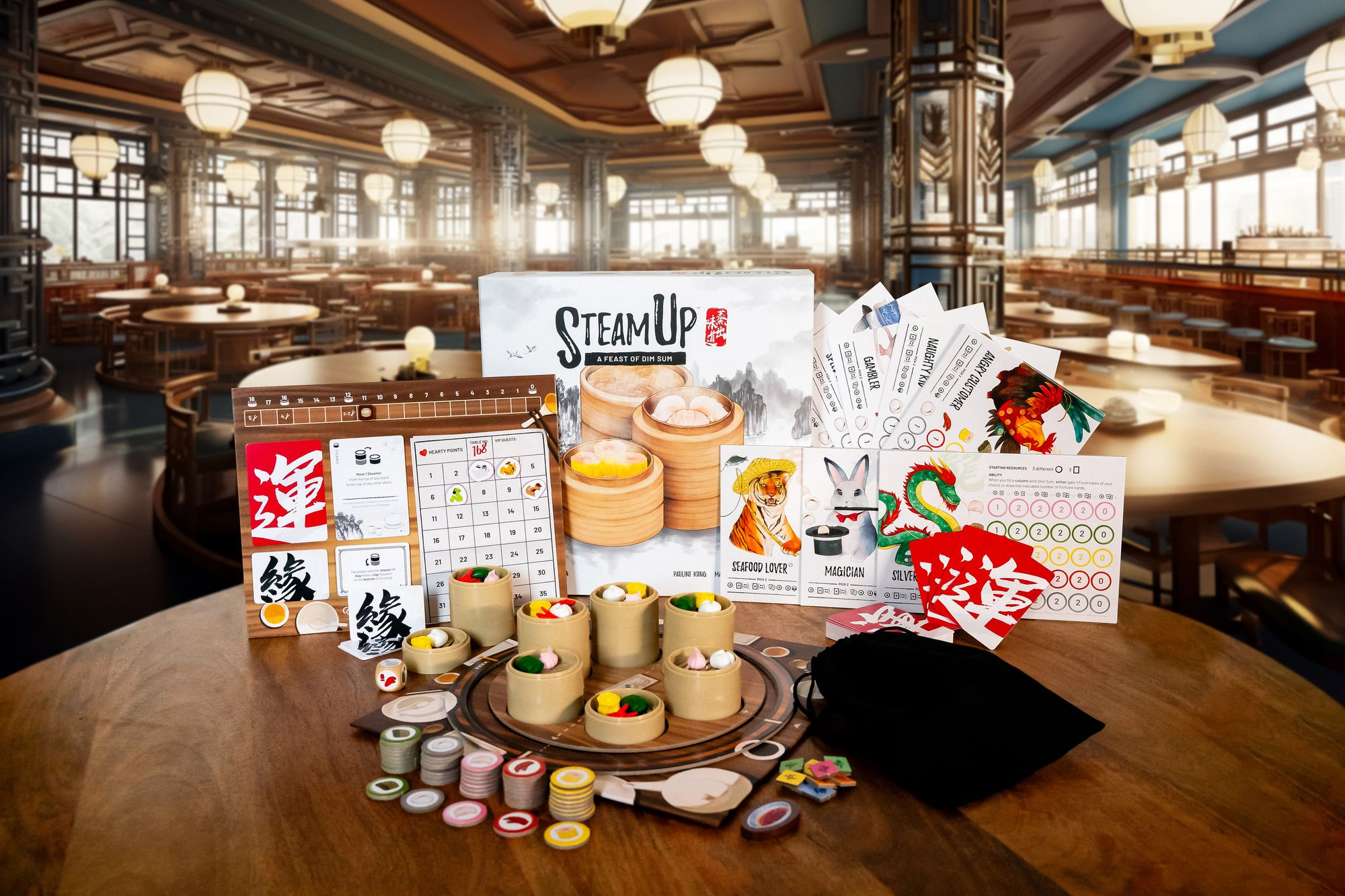 Steam Up A Feast of Dim Sum (B&N Exclusive Edition) (2023 B&N Game of the Year) by Pauline Kong, Haymen Lee and Marie Wong - Image 6
