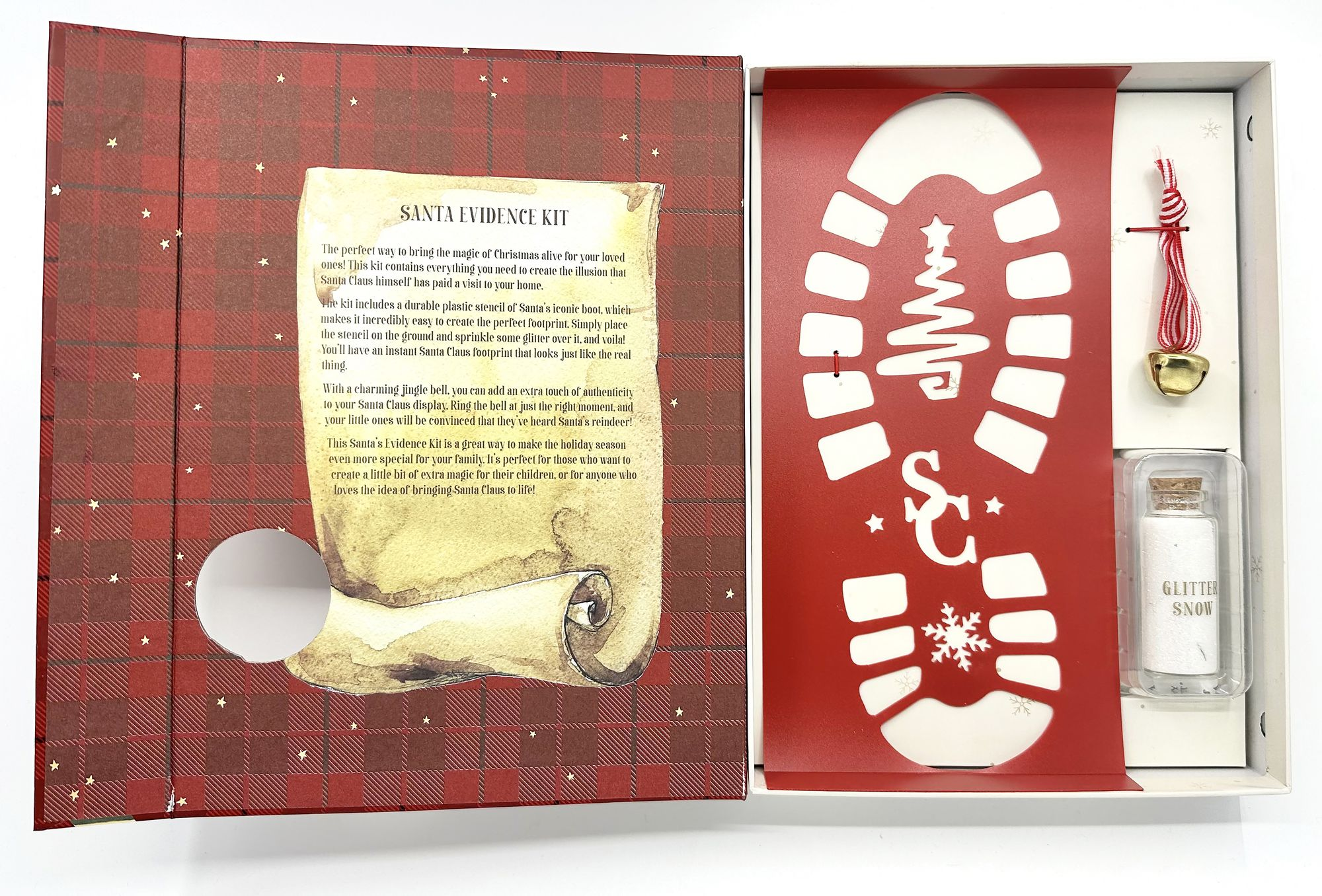 Alternative view of Santa's Evidence Kit