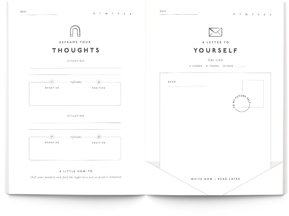 Alternative view of Rising Sun Foiled Guided Gratitude Journal