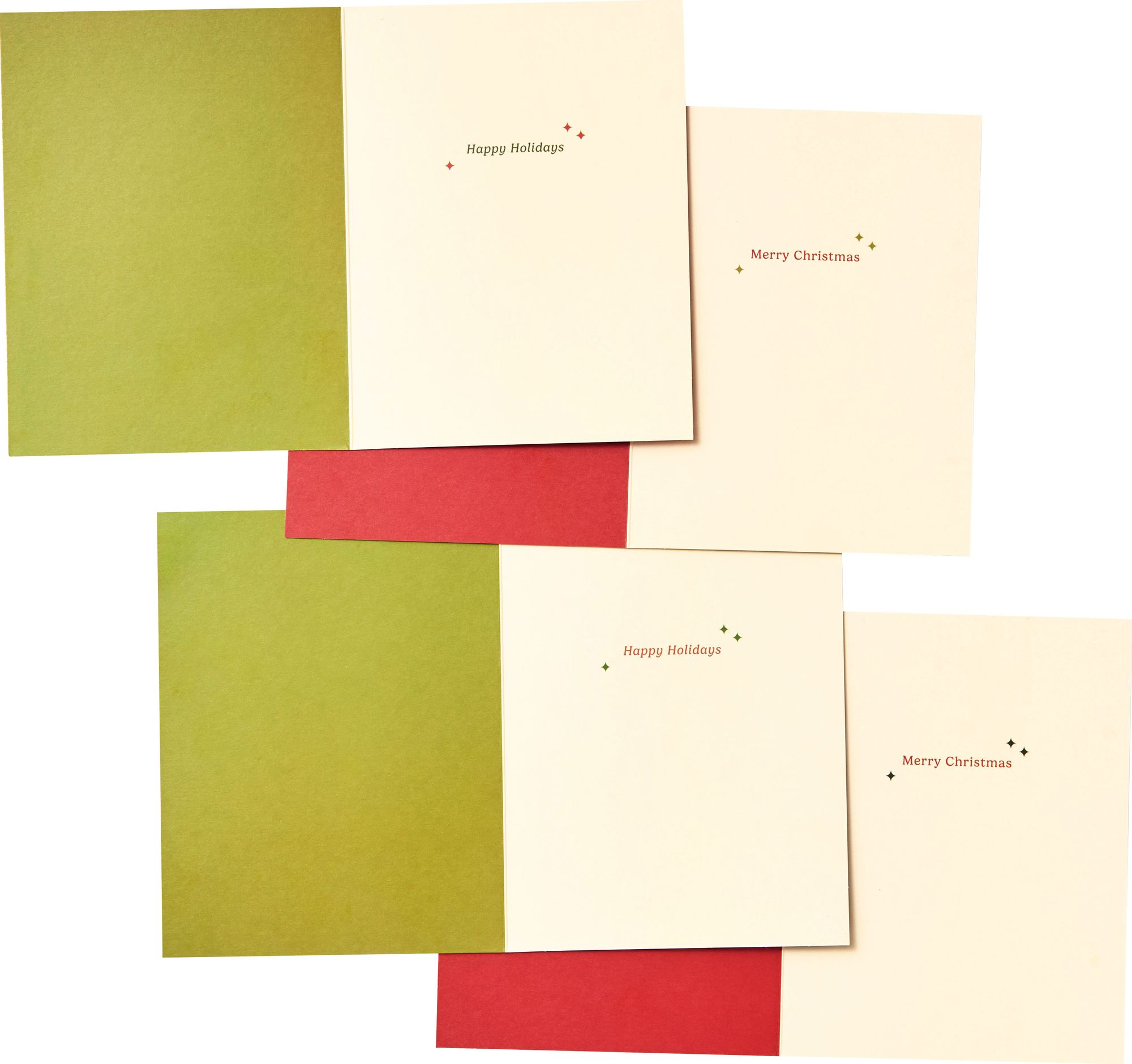 Alternative view of Christmas Tinsel Trees Stationery Set