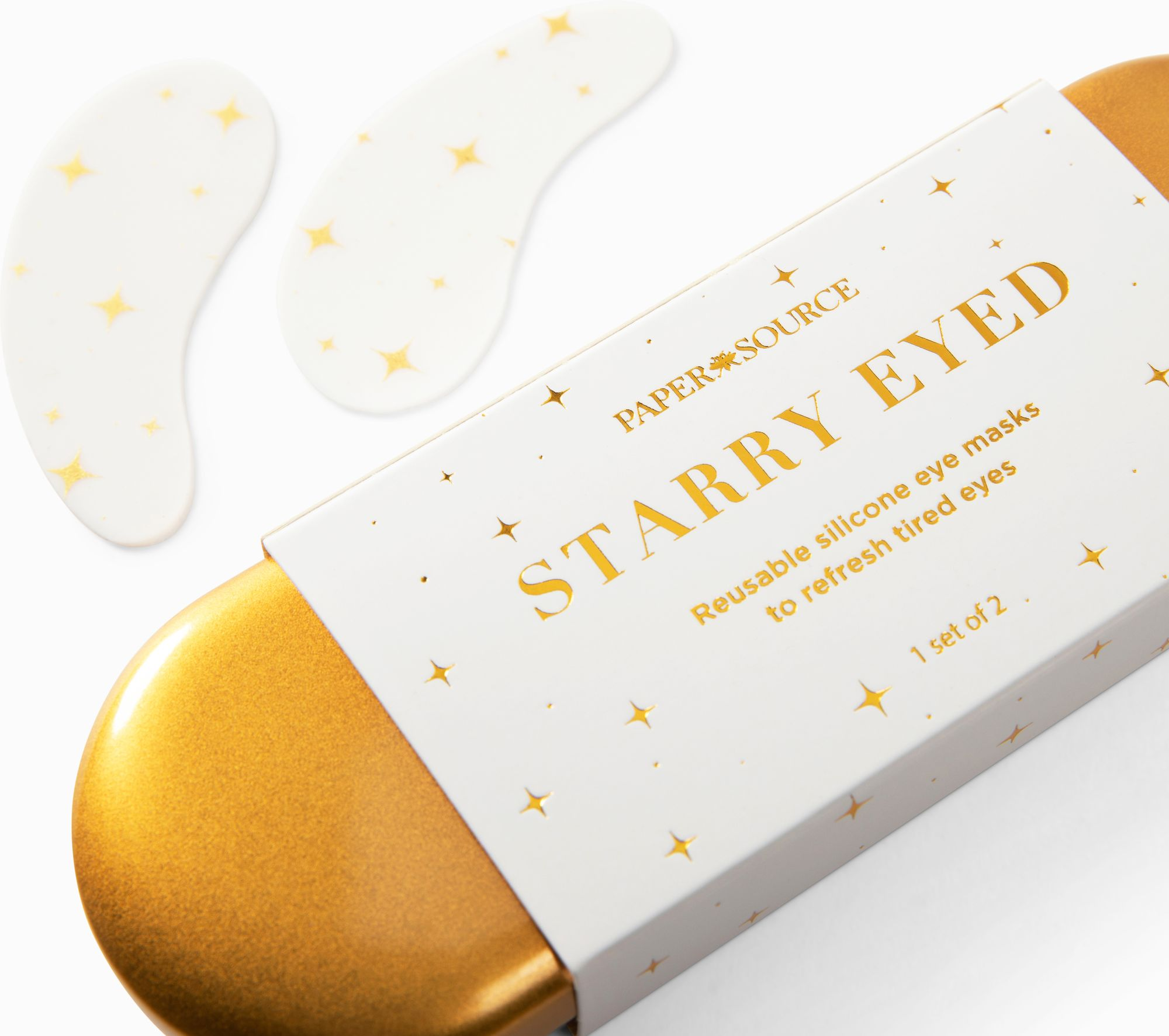 Alternative view of Starry Silicone Reusable Eye Gels