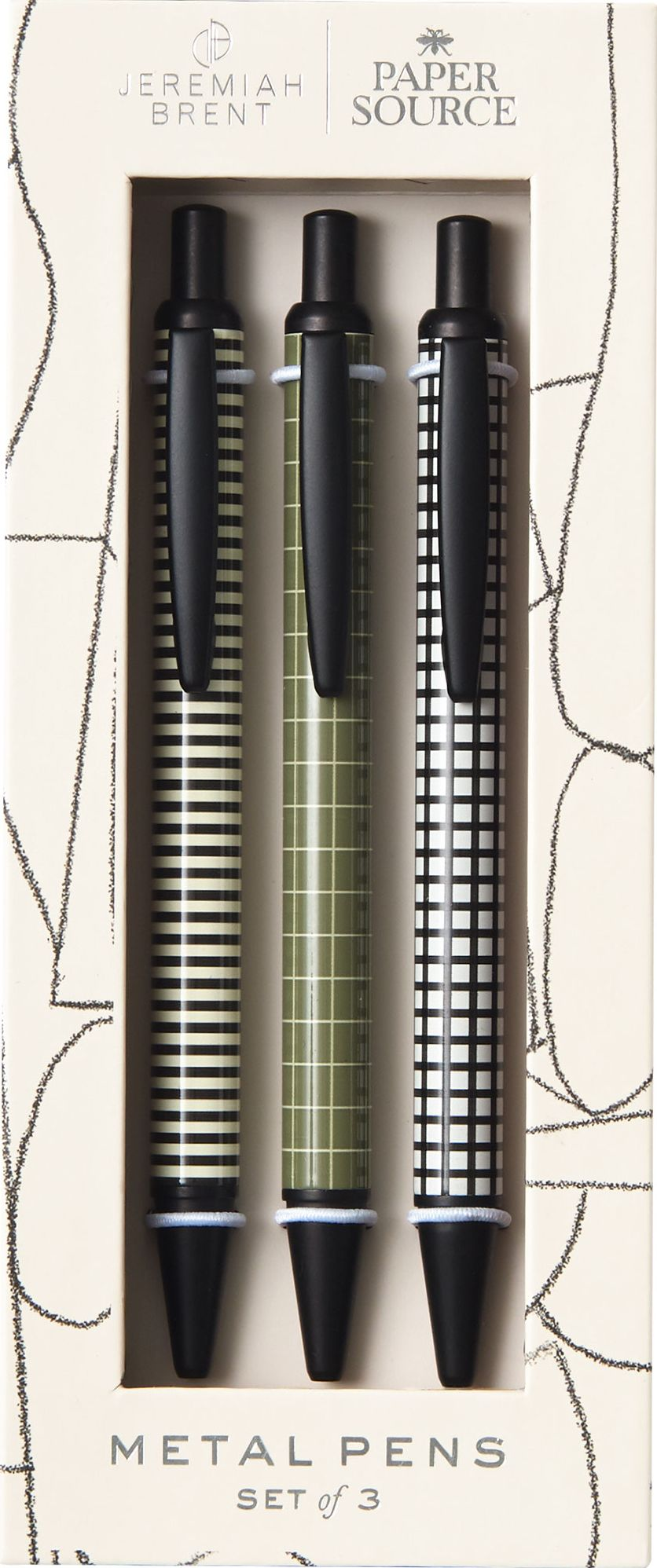 Alternative view of Jeremiah Brent Printed Pen Set