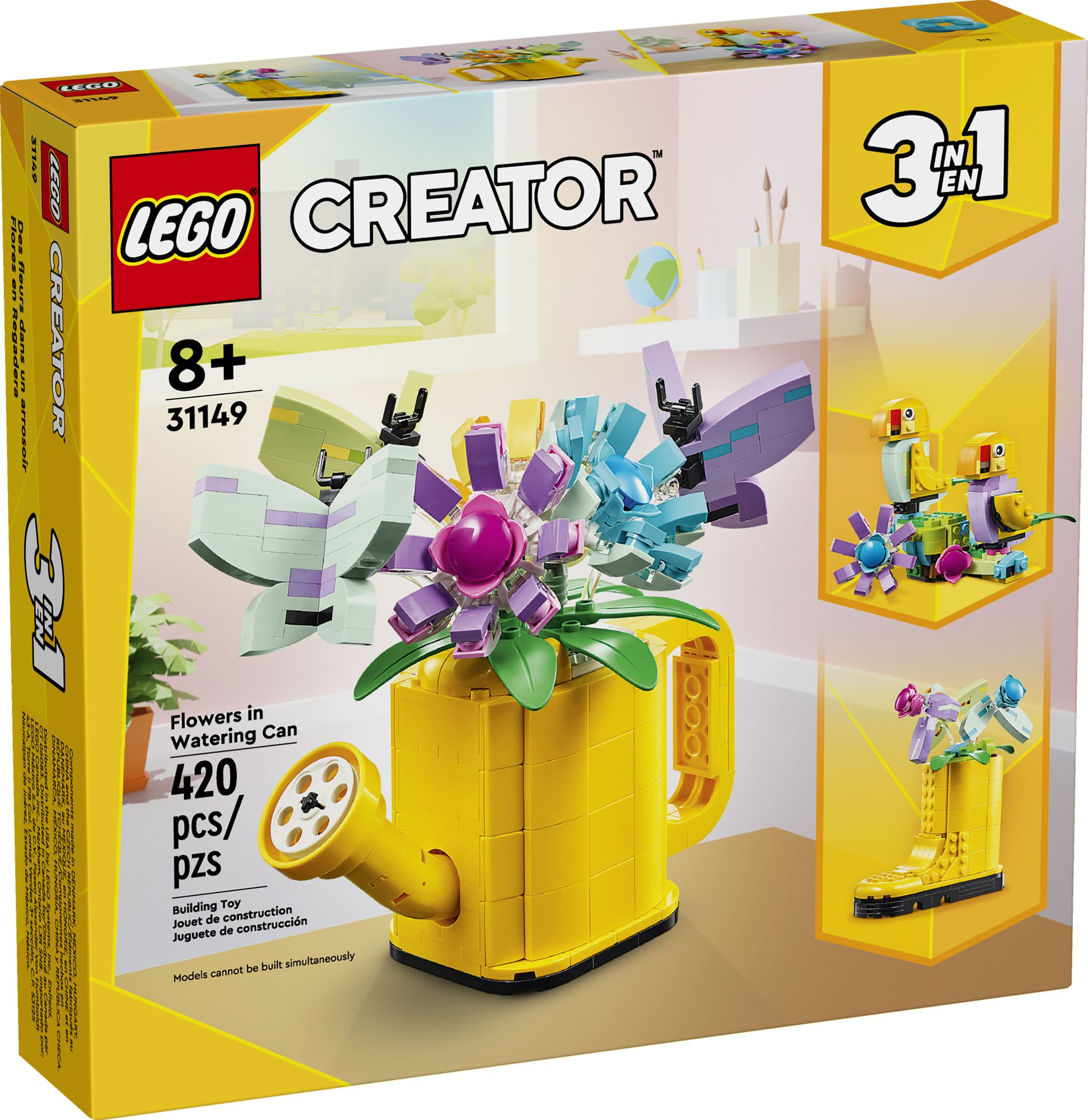 LEGO Creator Flowers in Watering Can 31149 - Image 6