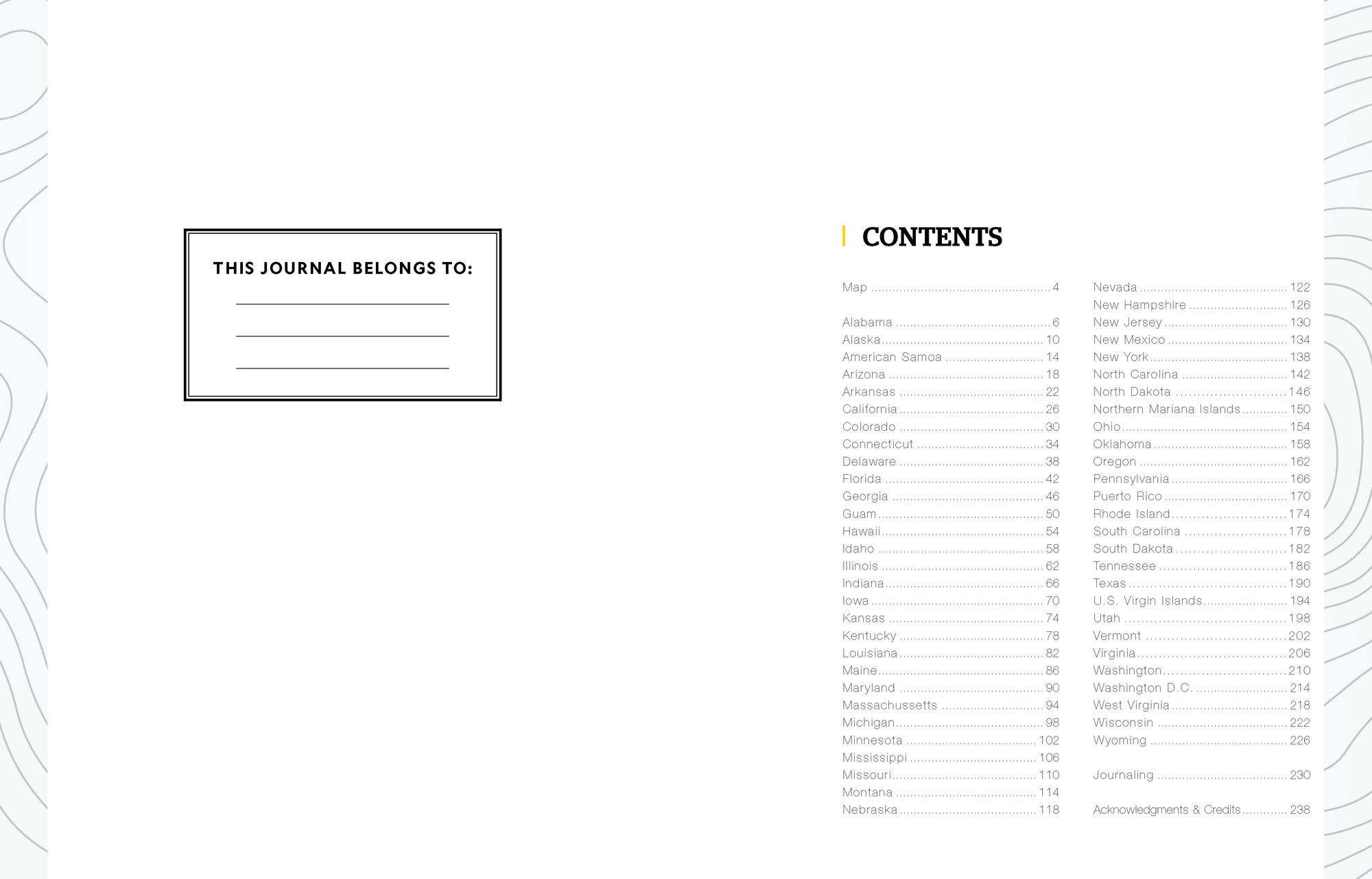 Alternative view of 50 States, 5,000 Ideas Journal