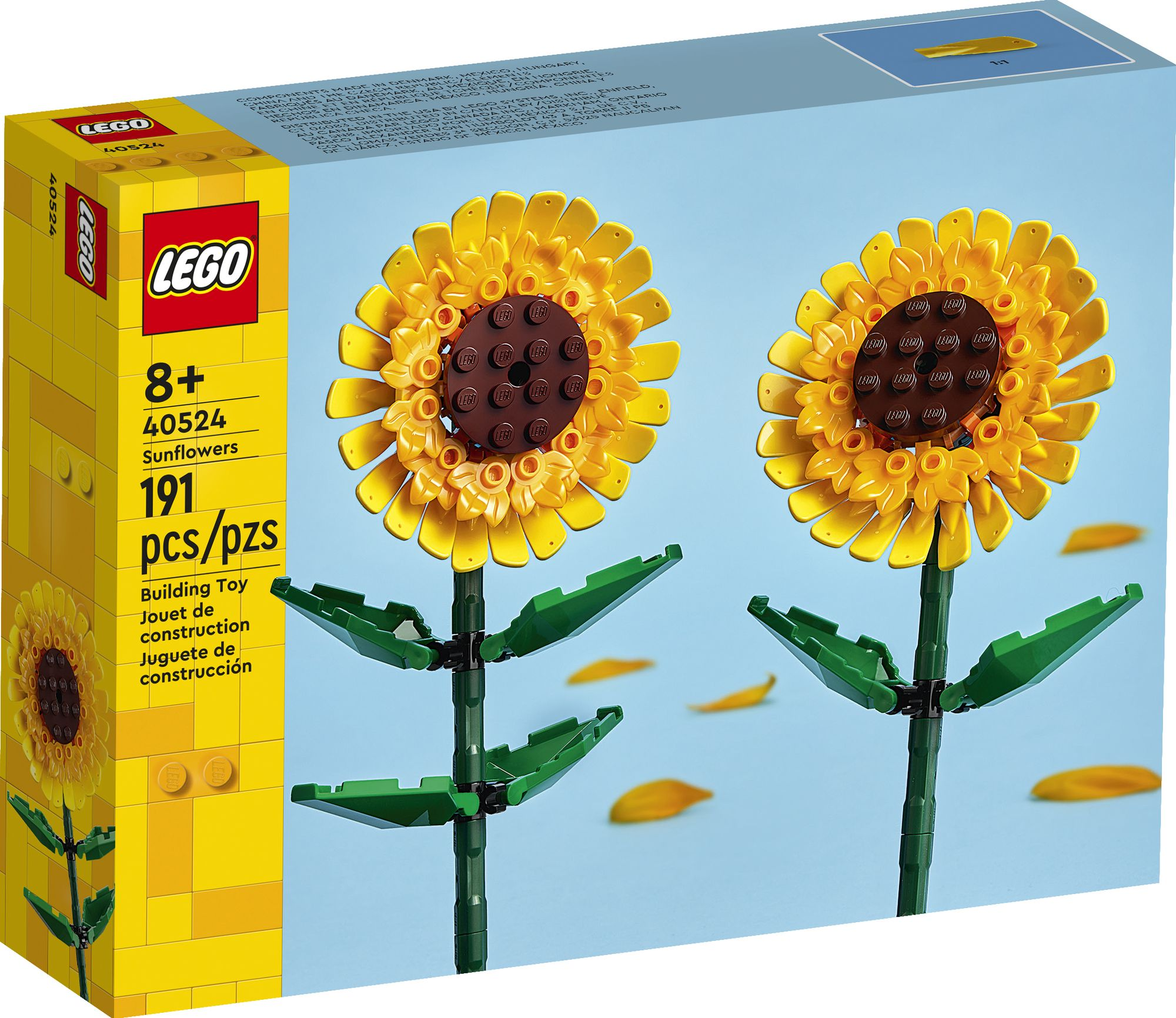 Alternative view of LEGO Flowers Sunflowers 40524