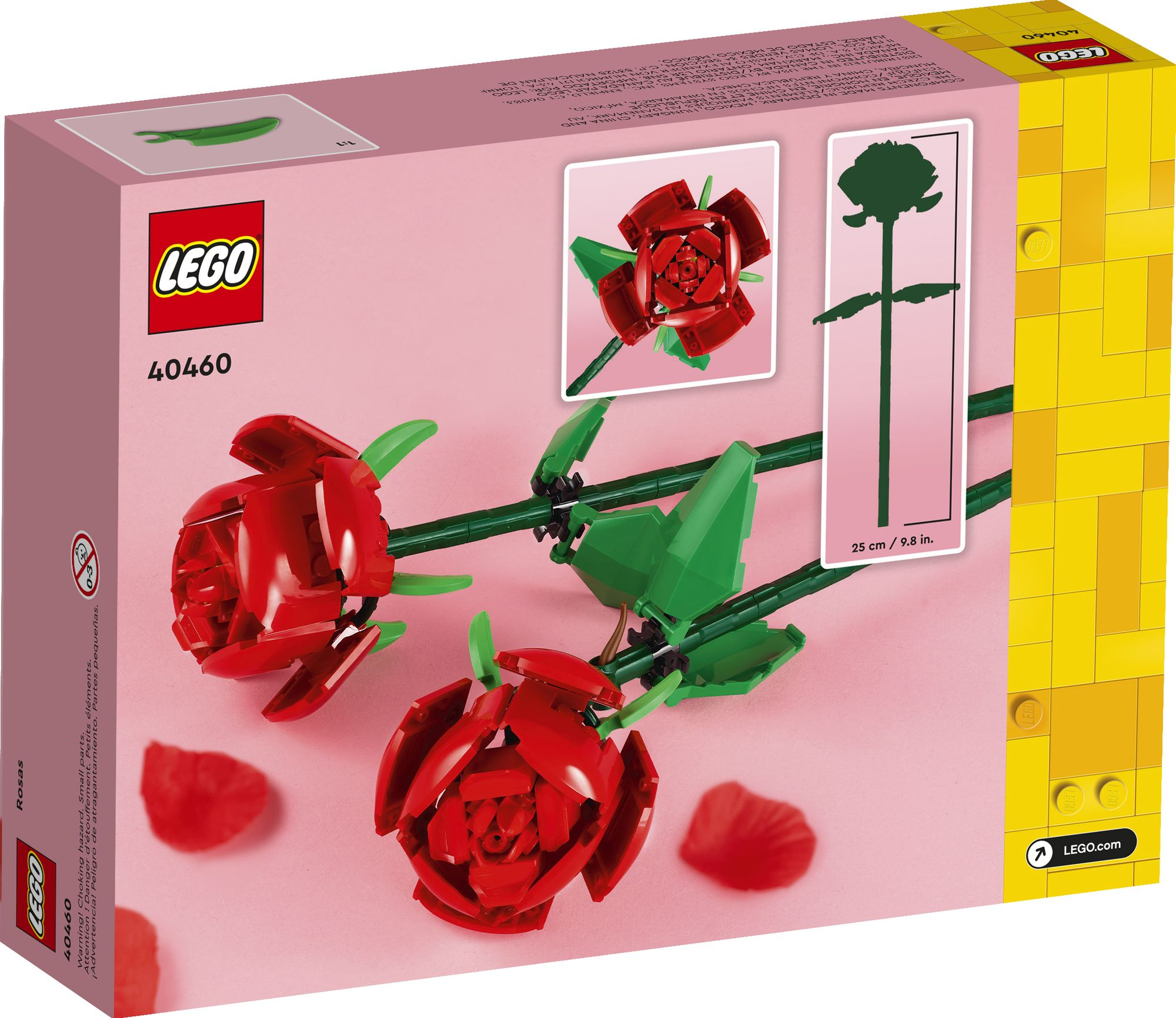 LEGO Flowers Roses 40460 - Image 3
