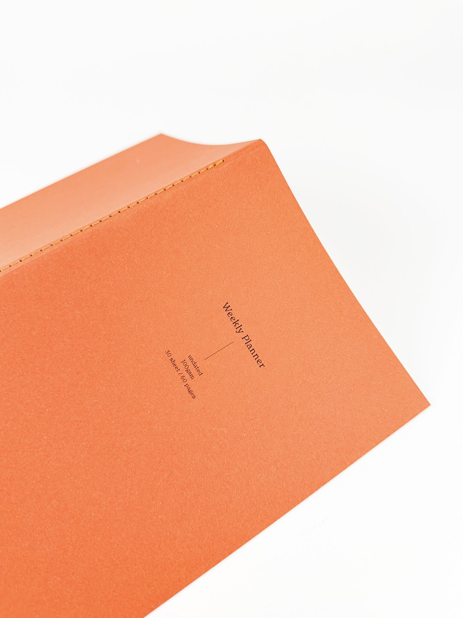 Plum Handmade Weekly Undated Planner - Image 9
