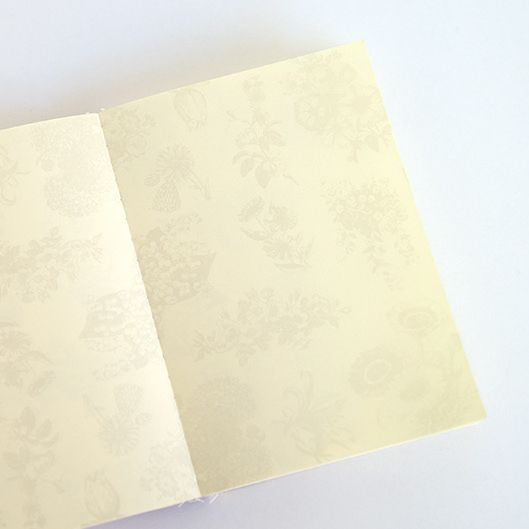 Alternative view of Rough Notebook Floral B6