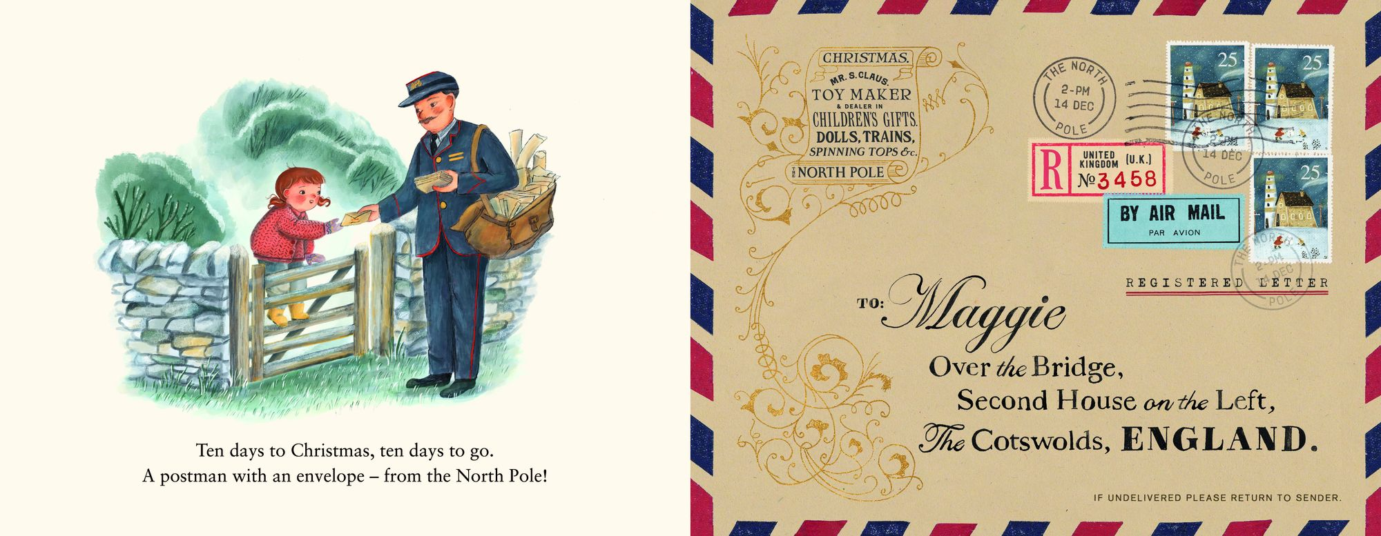 Alternative view of Letters from the North Pole: With Five Letters from Santa Claus to Pull Out and Read