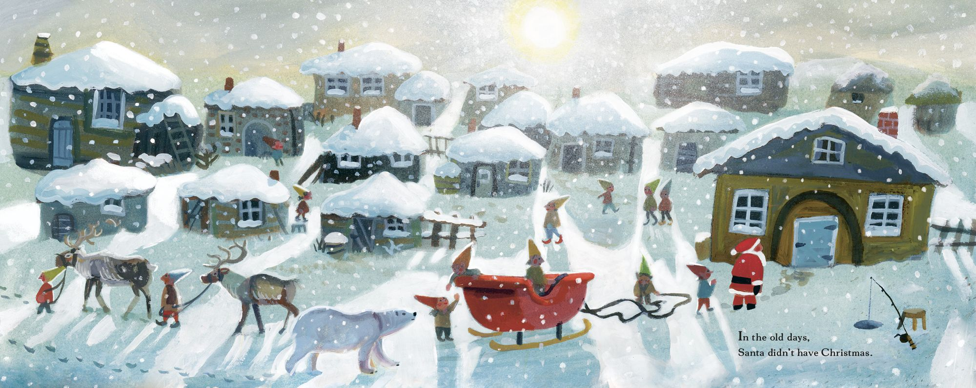 Alternative view of Santa's First Christmas