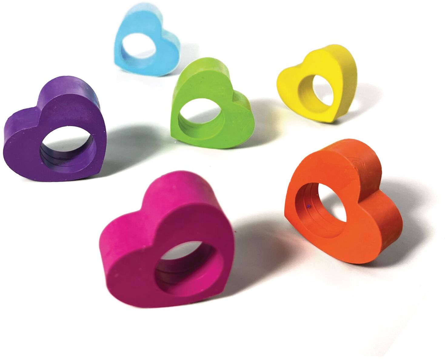 Heart Ring Crayons - Set of 6 - Image 3