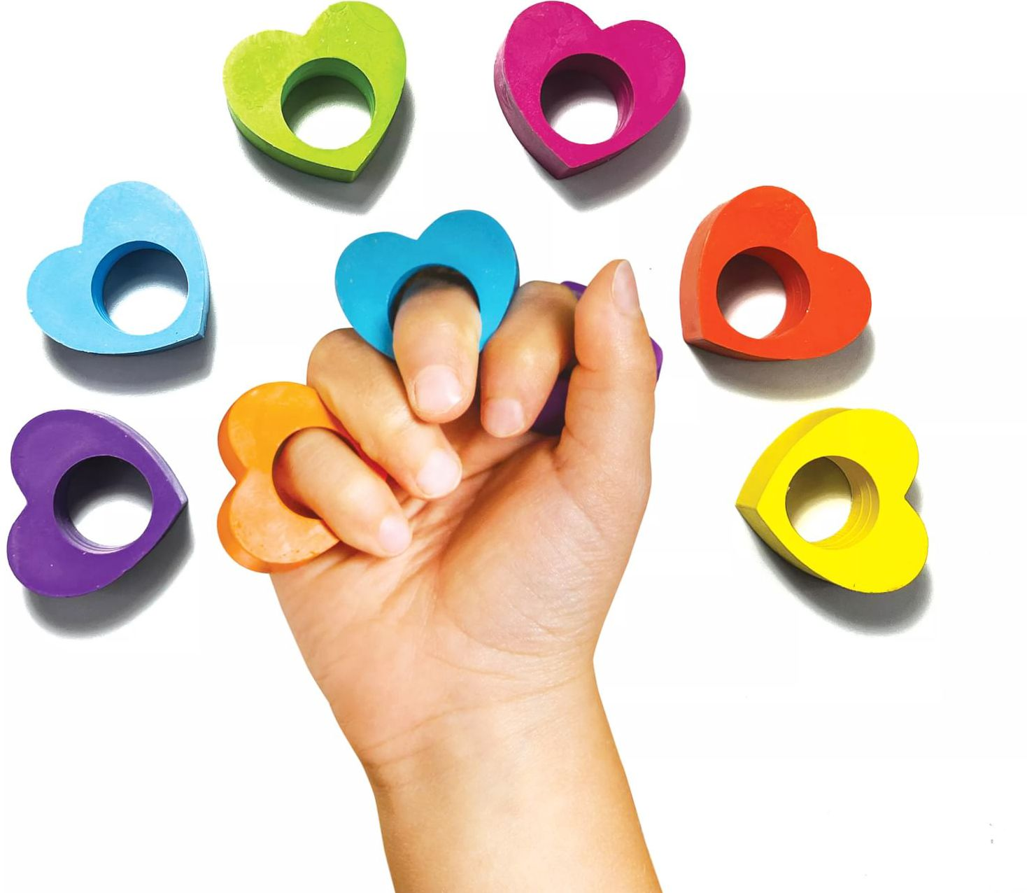 Heart Ring Crayons - Set of 6 - Image 5