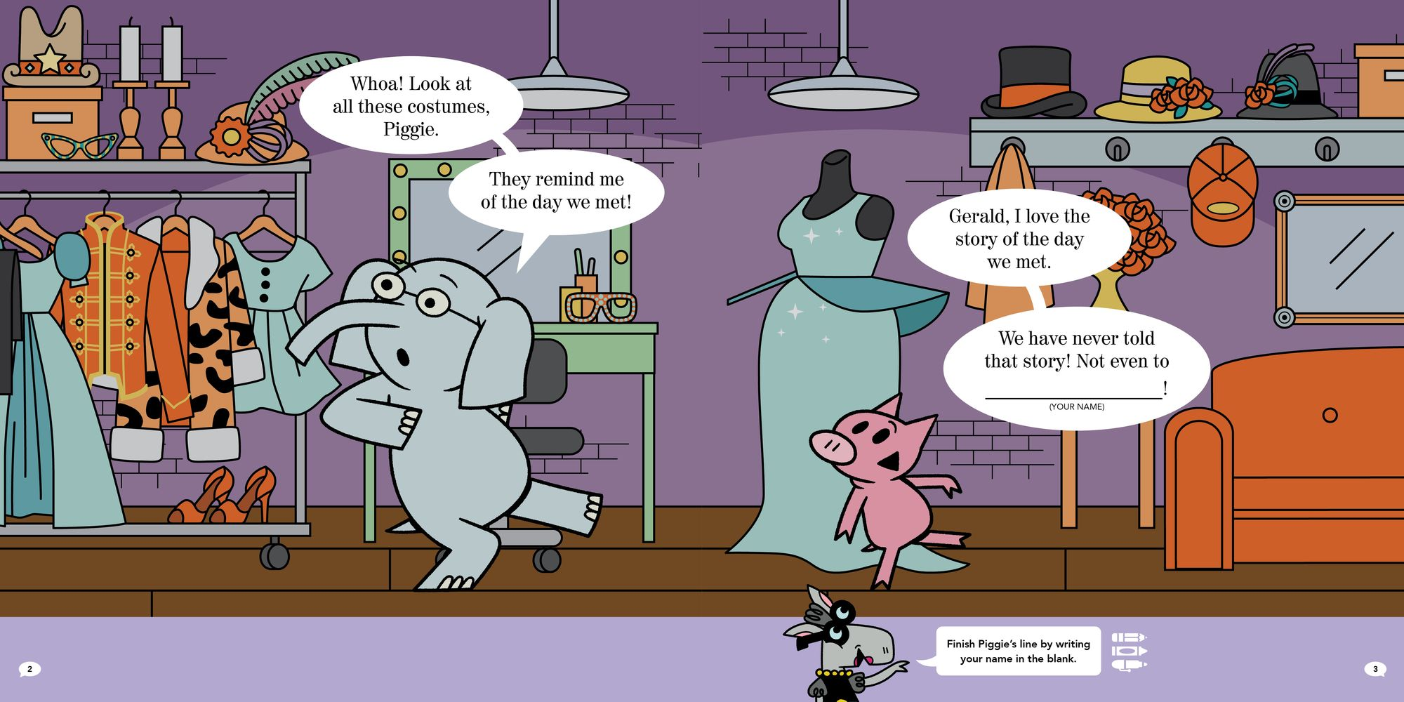 Alternative view of We Are in an ACT-ivity Book!: An ELEPHANT & PIGGIE Theatrical Event