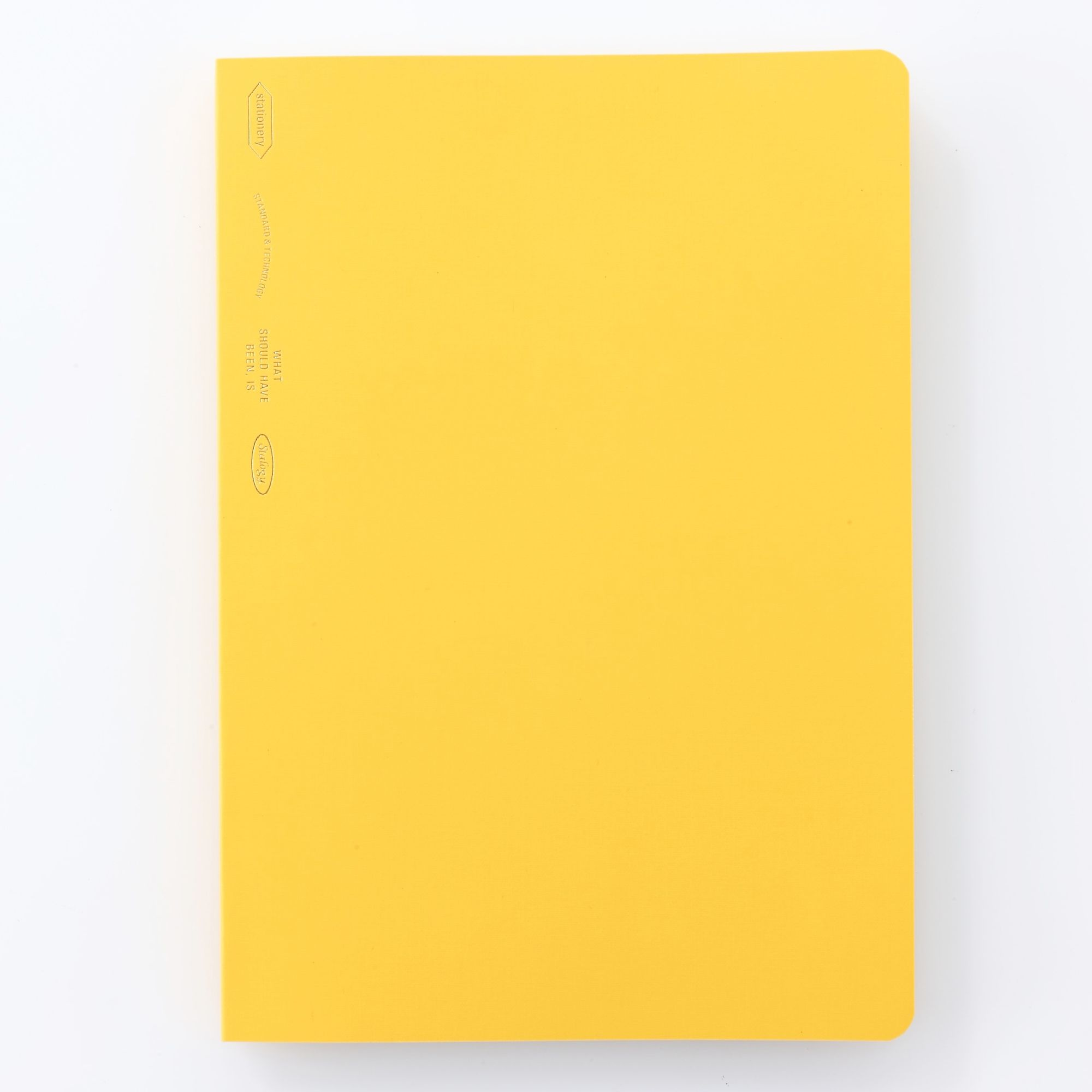 Alternative view of Half Year Yellow Notebook