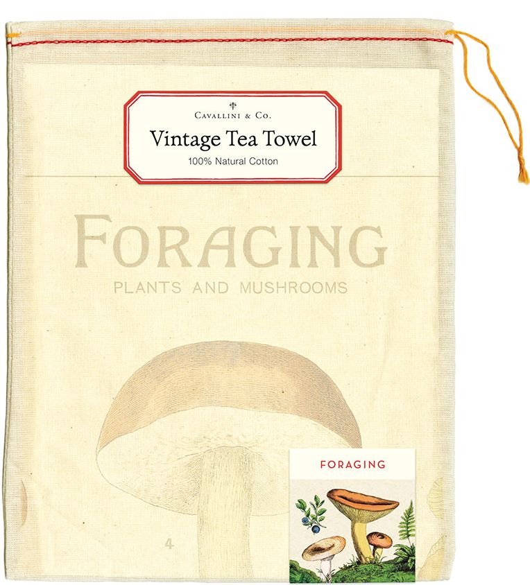 Alternative view of Cavallini & Co. Foraging Tea Towel
