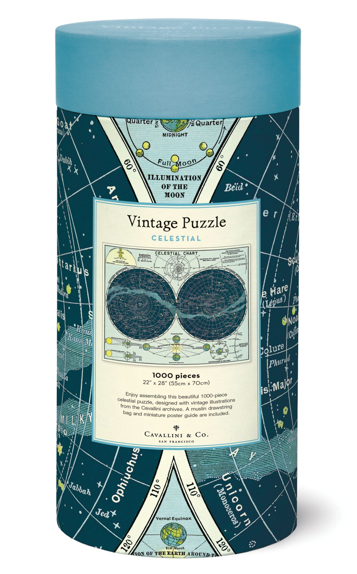 Cavallini & Co - Celestial 1,000 Piece Jigsaw Puzzle - Image 5