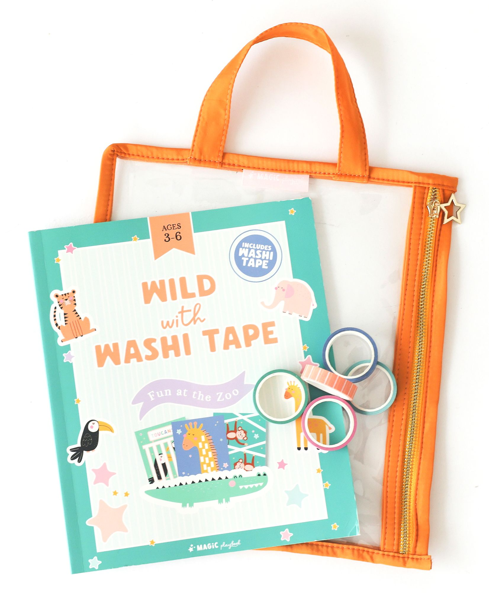 Alternative view of Wild with Washi Tape Activity Kit