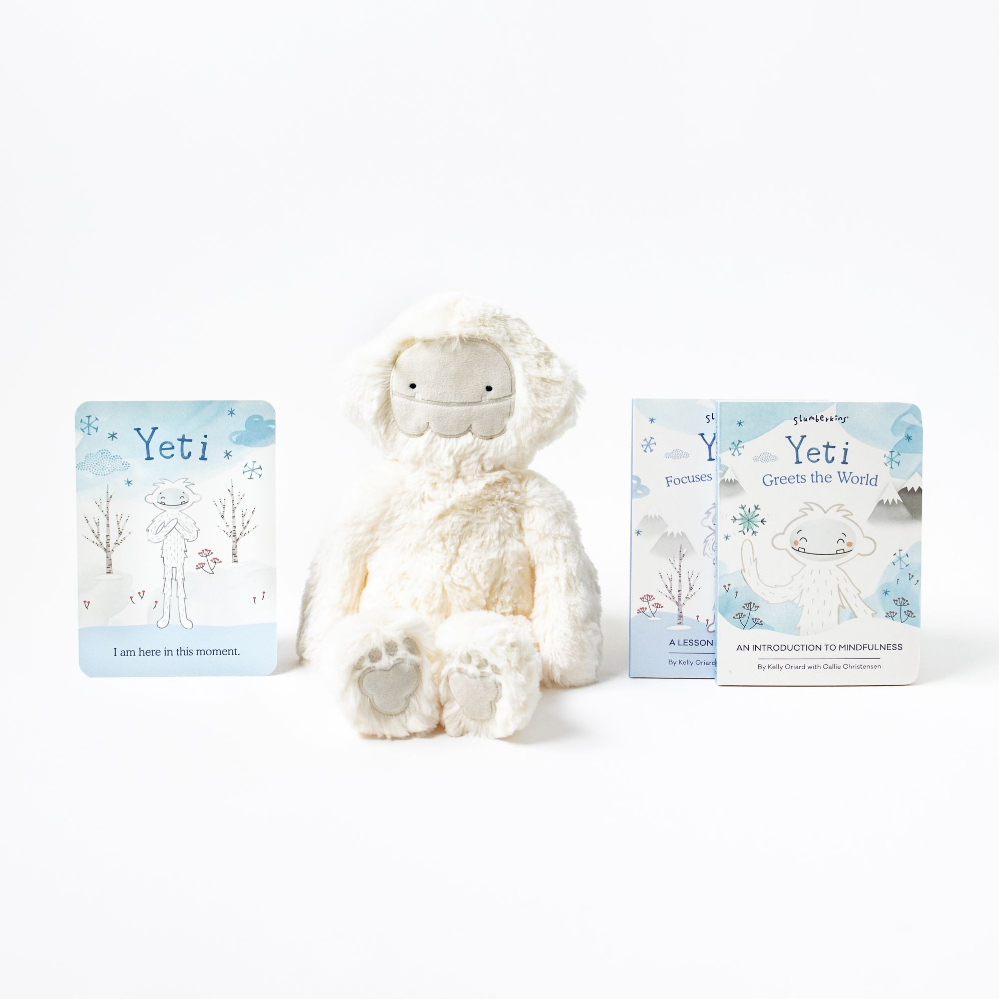 Alternative view of Yeti's Mindfulness Plush & Book Set