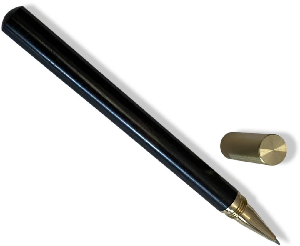 Alternative view of Natural Ebony Wood Pen