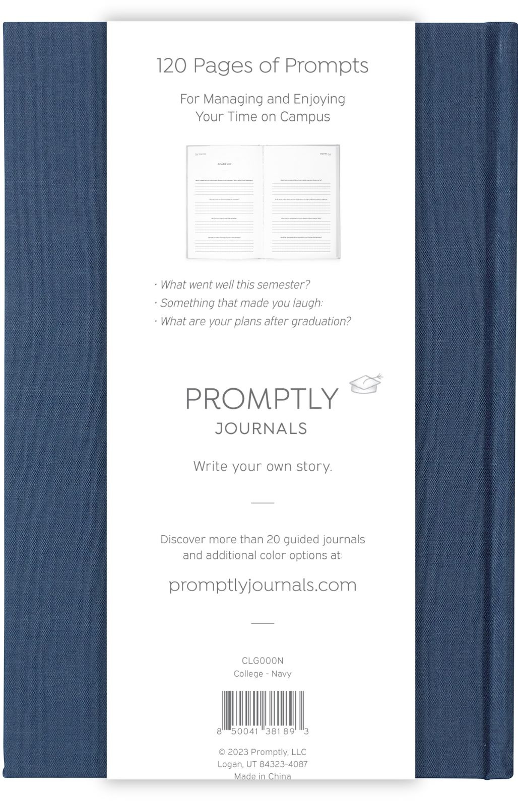 Alternative view of My College Journal: From Your First Day to Graduation