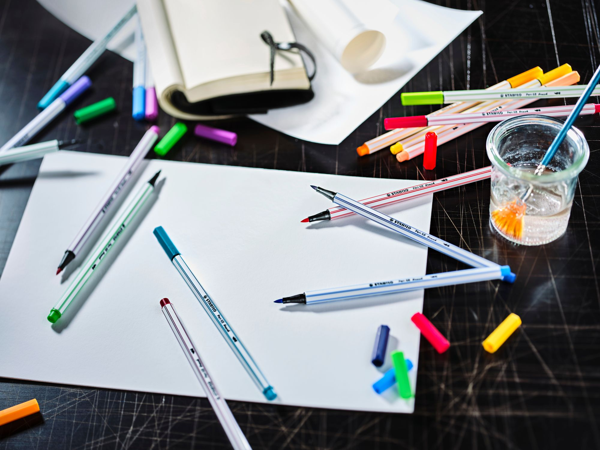 Alternative view of Stabilo Pen 68 Brush Pen Set
