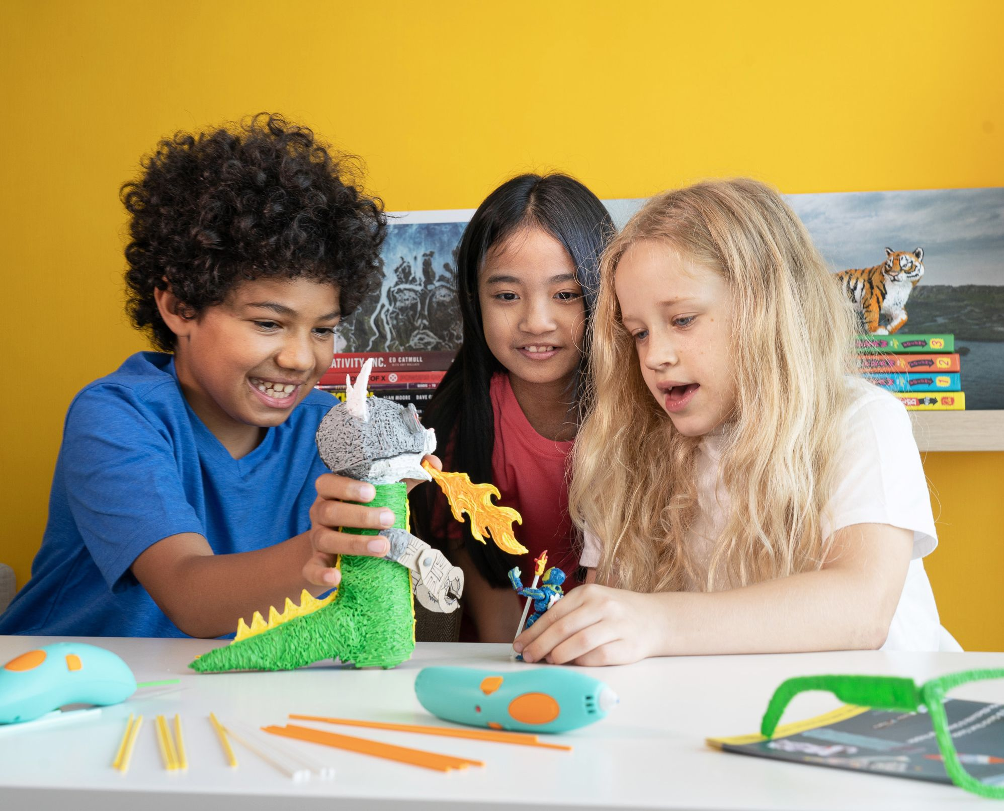 3Doodler Start+ Essentials 3D Pen Set for Kids, Easy to Use, Learn from Home Art Activity Set, Educational STEM Toy for Boys & Girls Ages 6+ - Image 5