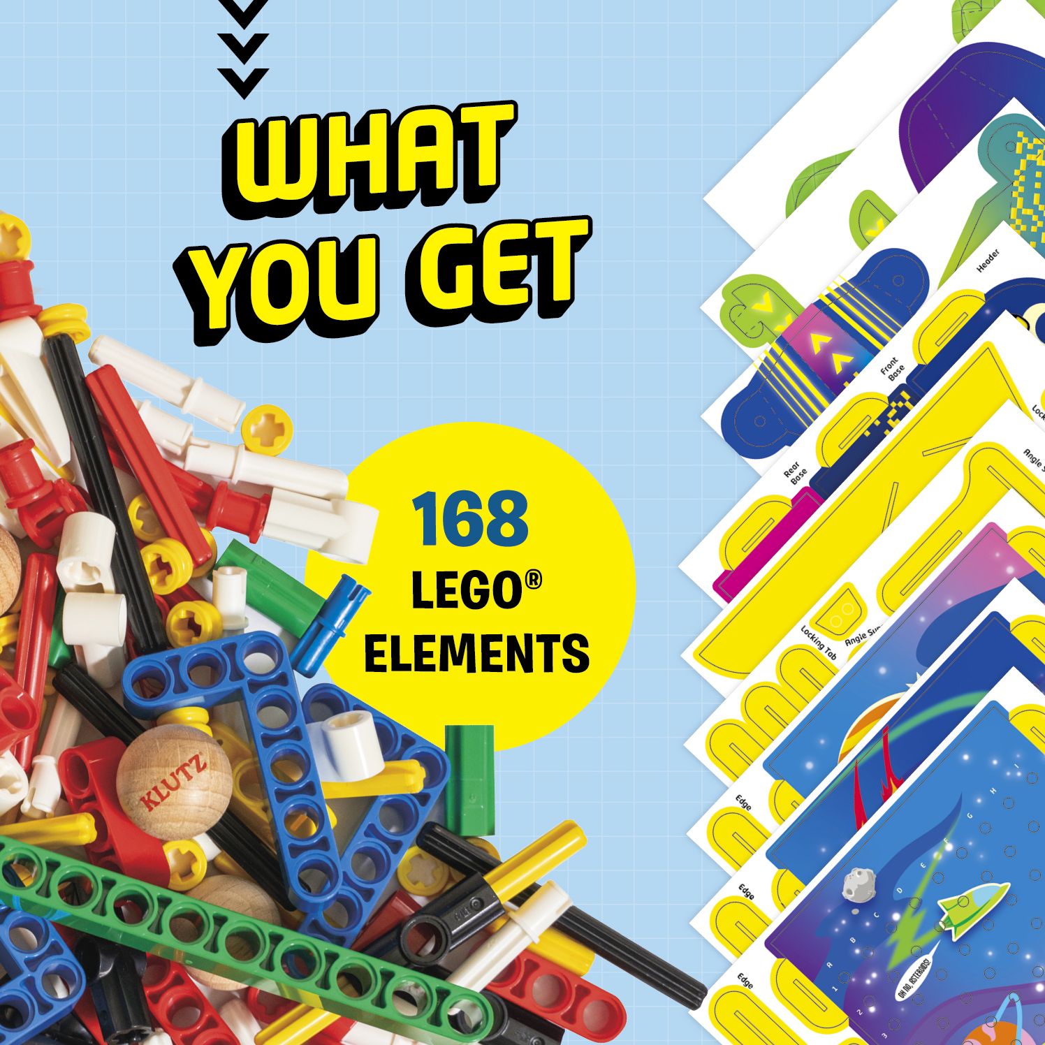 Alternative view of Lego Gravity Drop