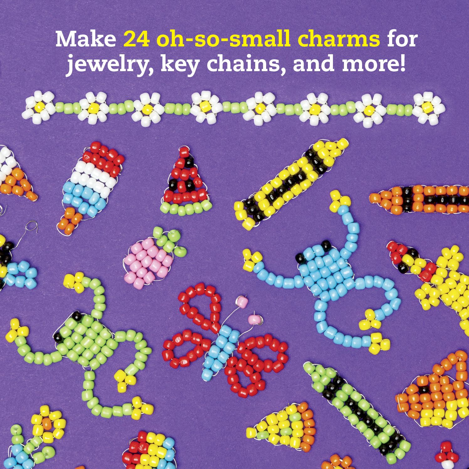 BEADLINGS: MAKE 24 ITTY-BITTY BEADED CHARMS - Image 4