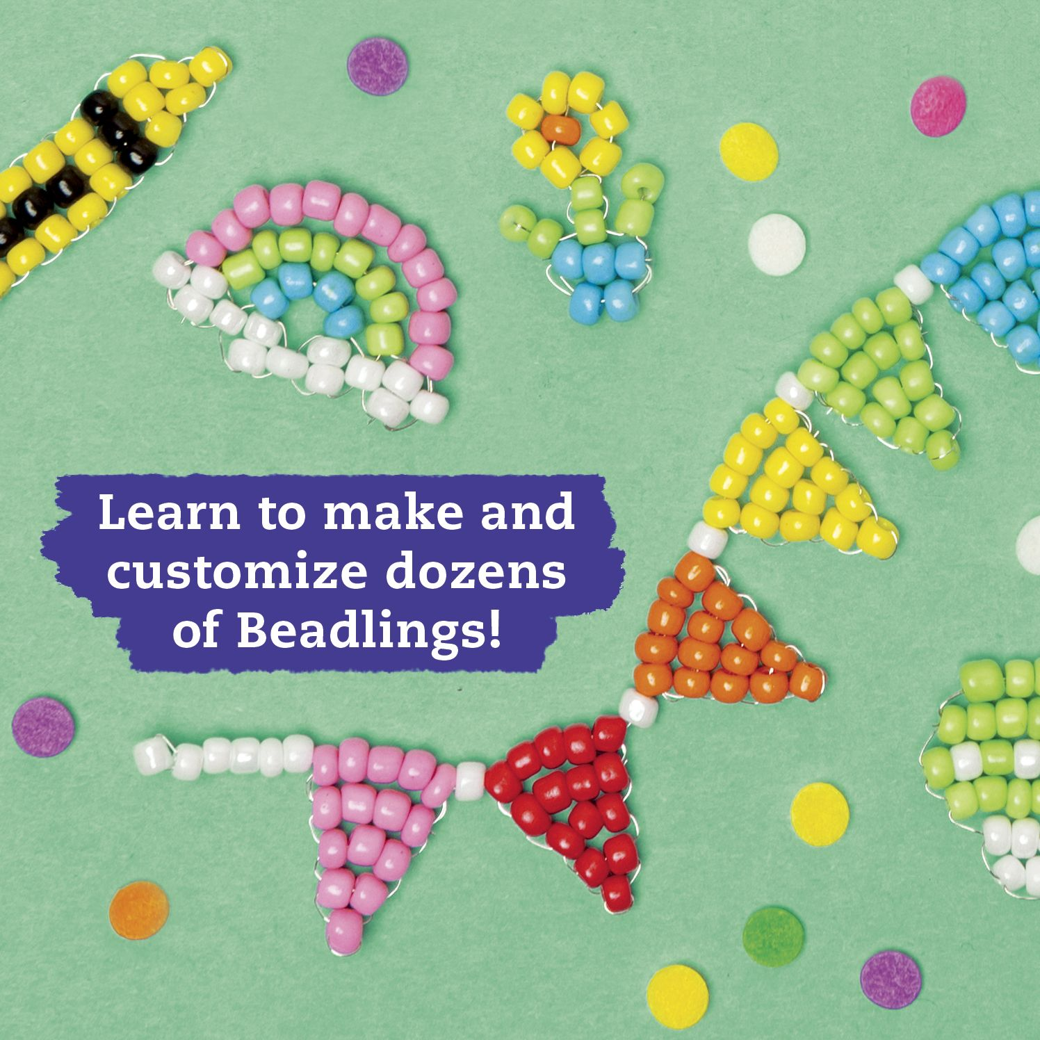 BEADLINGS: MAKE 24 ITTY-BITTY BEADED CHARMS - Image 9