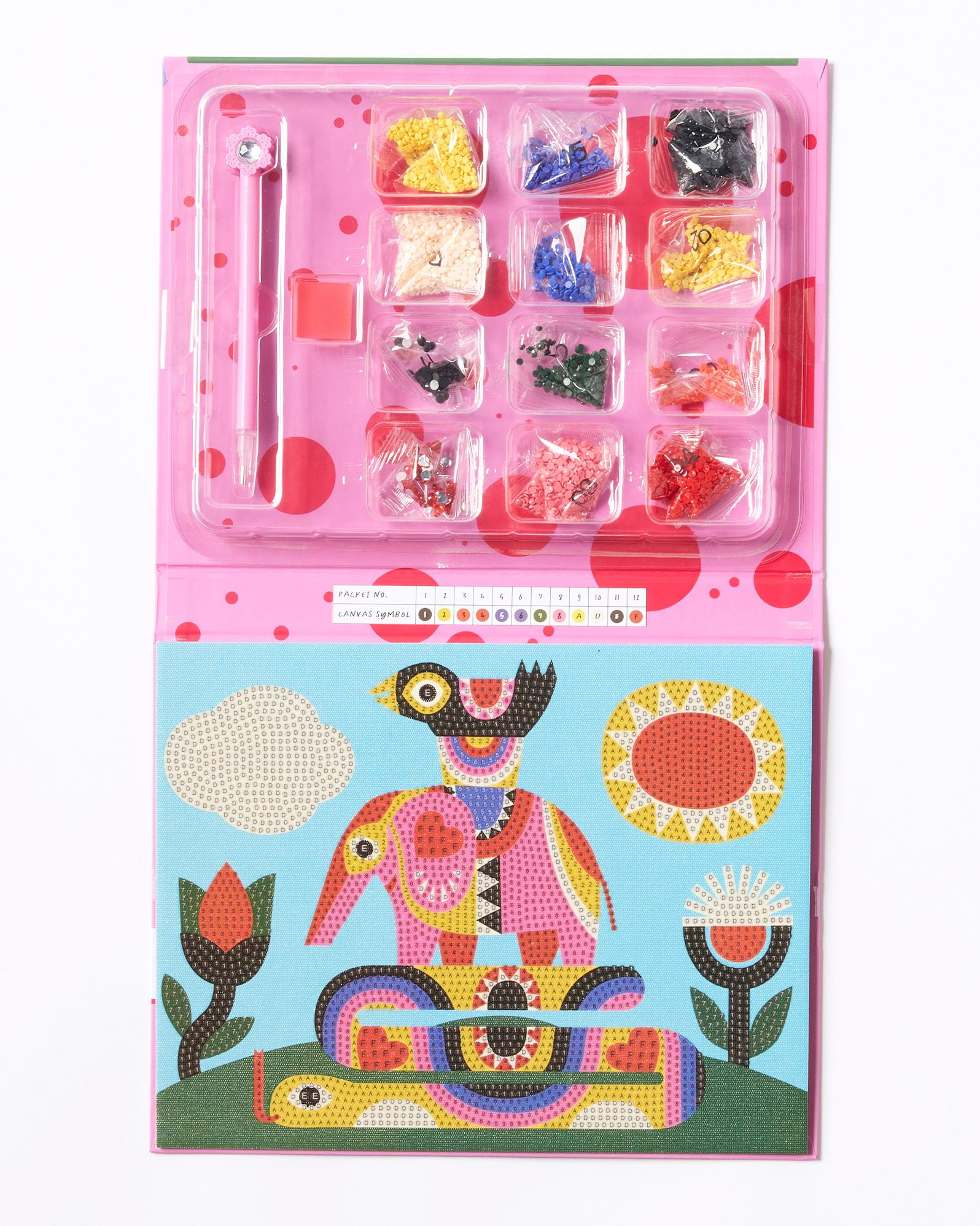 Alternative view of Kid's Sparkle Art: The Pyramid