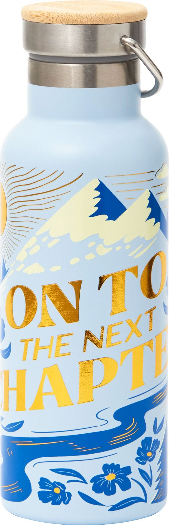 Alternative view of On To The Next Chapter Stainless Steel Water Bottle