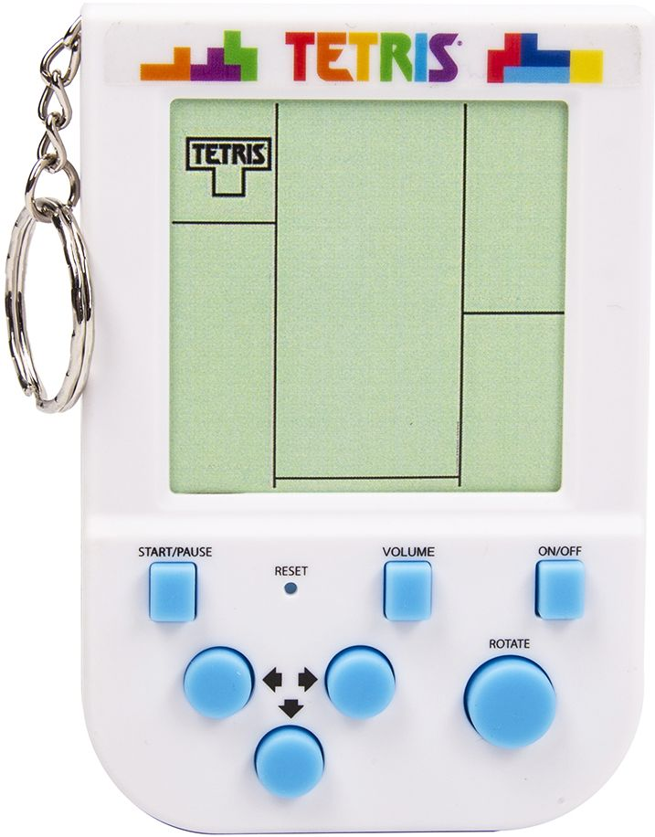 Alternative view of Tetris Keyring Arcade Game