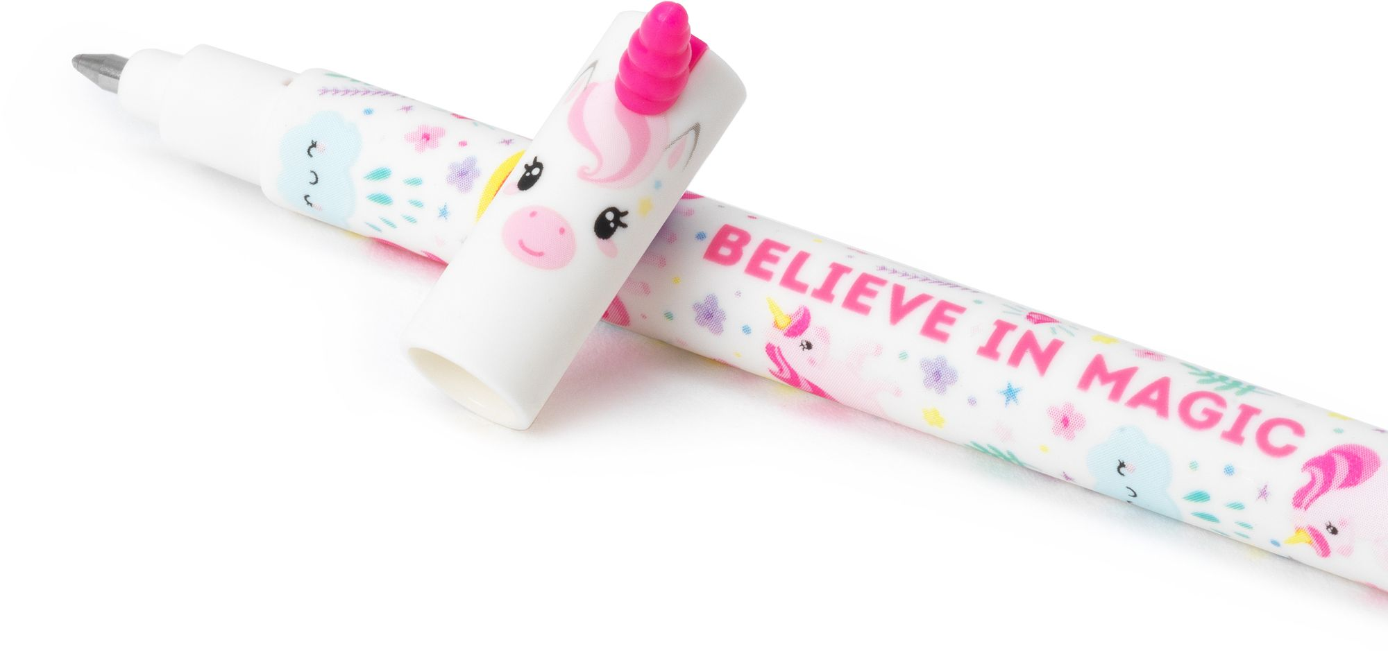 Alternative view of Unicorn Erasable Gel Pen - Pink Ink