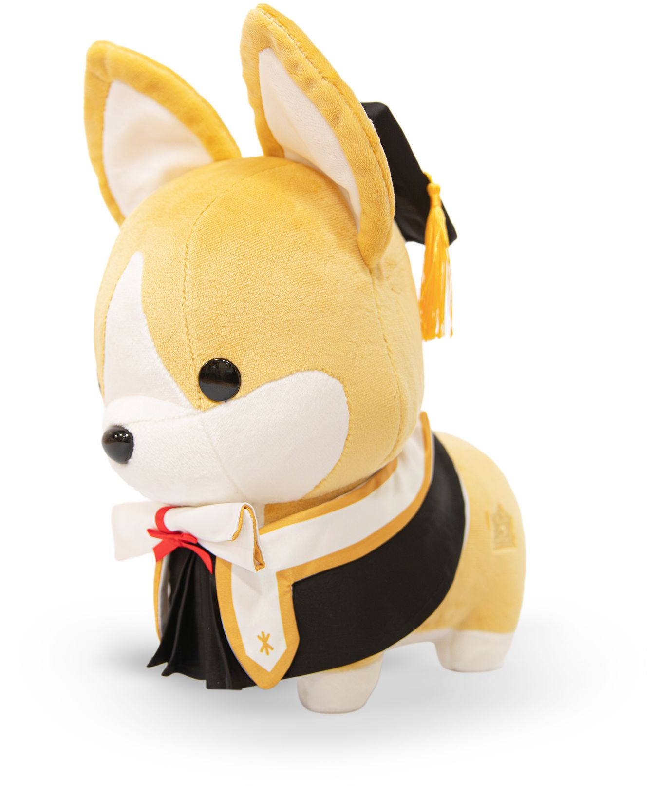 Alternative view of Graduation Corgi Plush