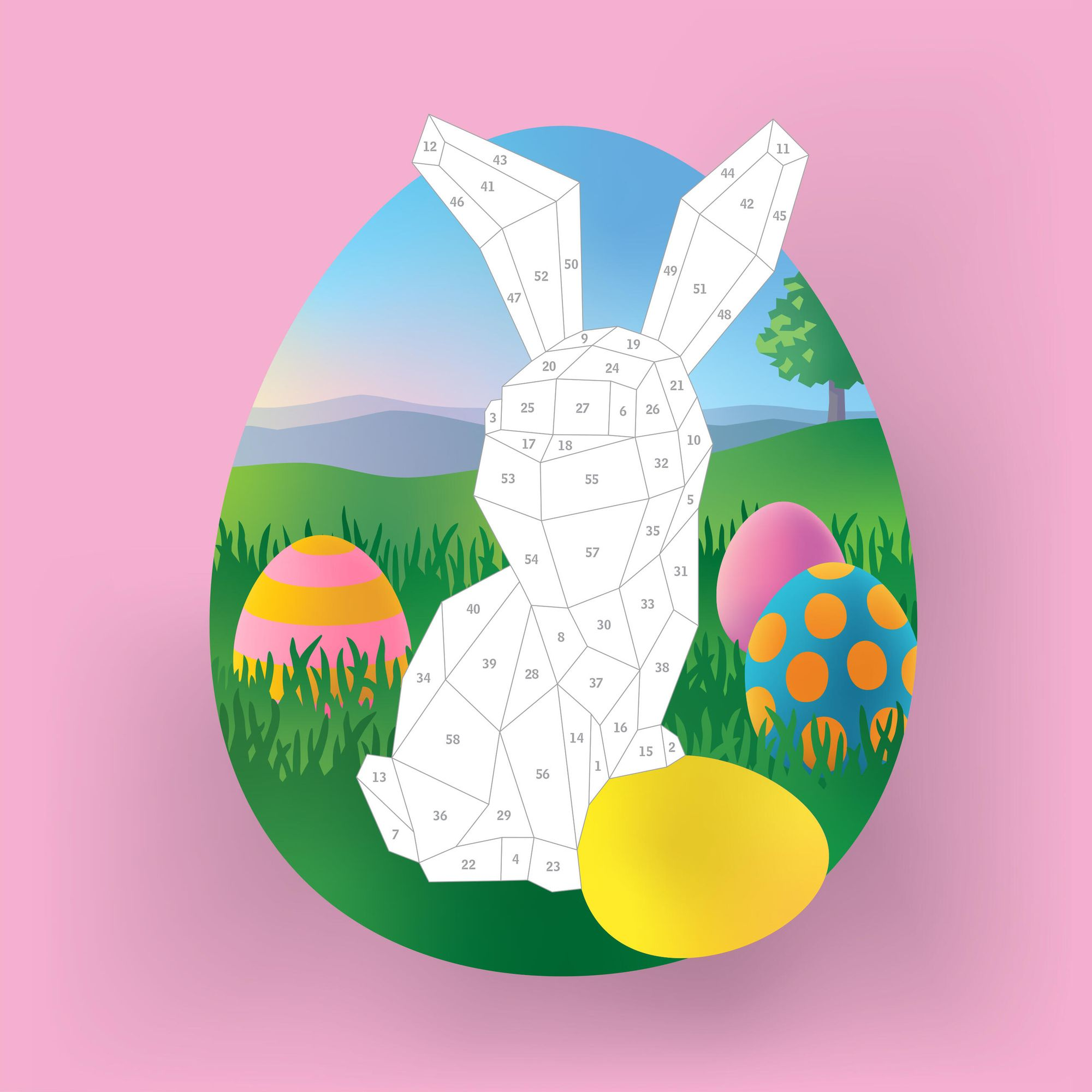 Paint by Sticker Kids: Easter: Create 10 Pictures One Sticker at a Time! - Image 7